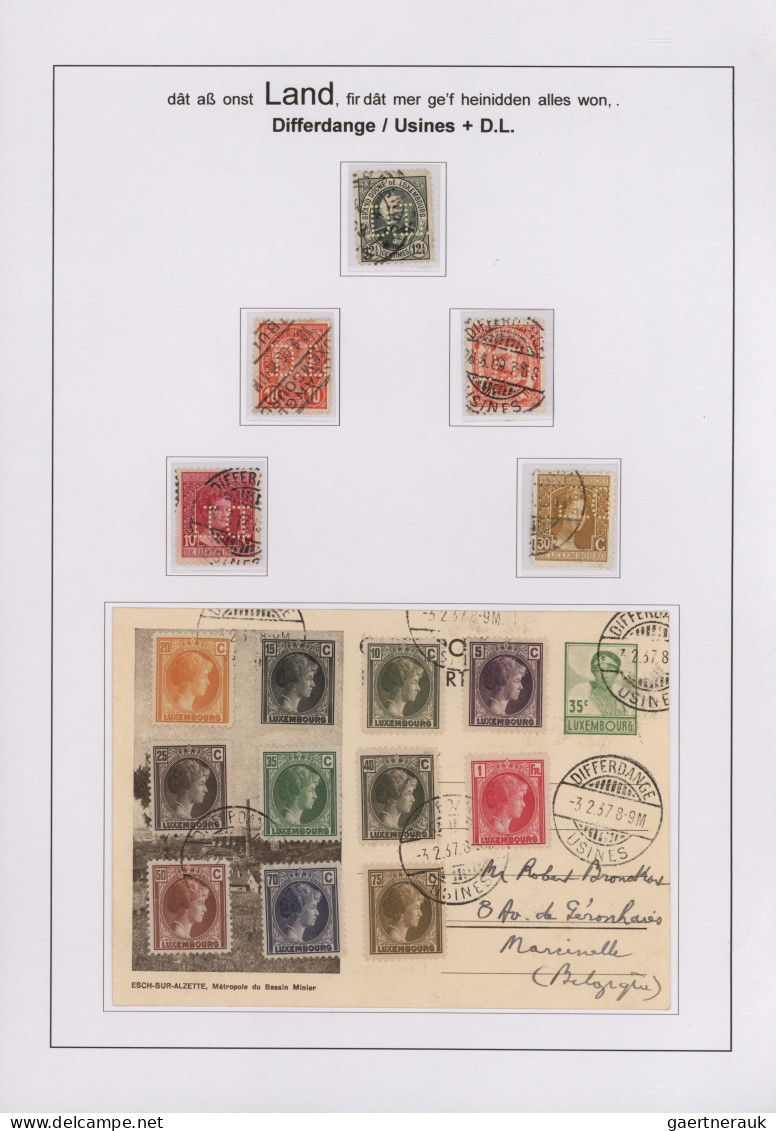 Luxembourg - Post Marks: 1843/2010, "ONS HEEMECHT", Extraordinary Exhibit On 167 - Franking Machines (EMA)