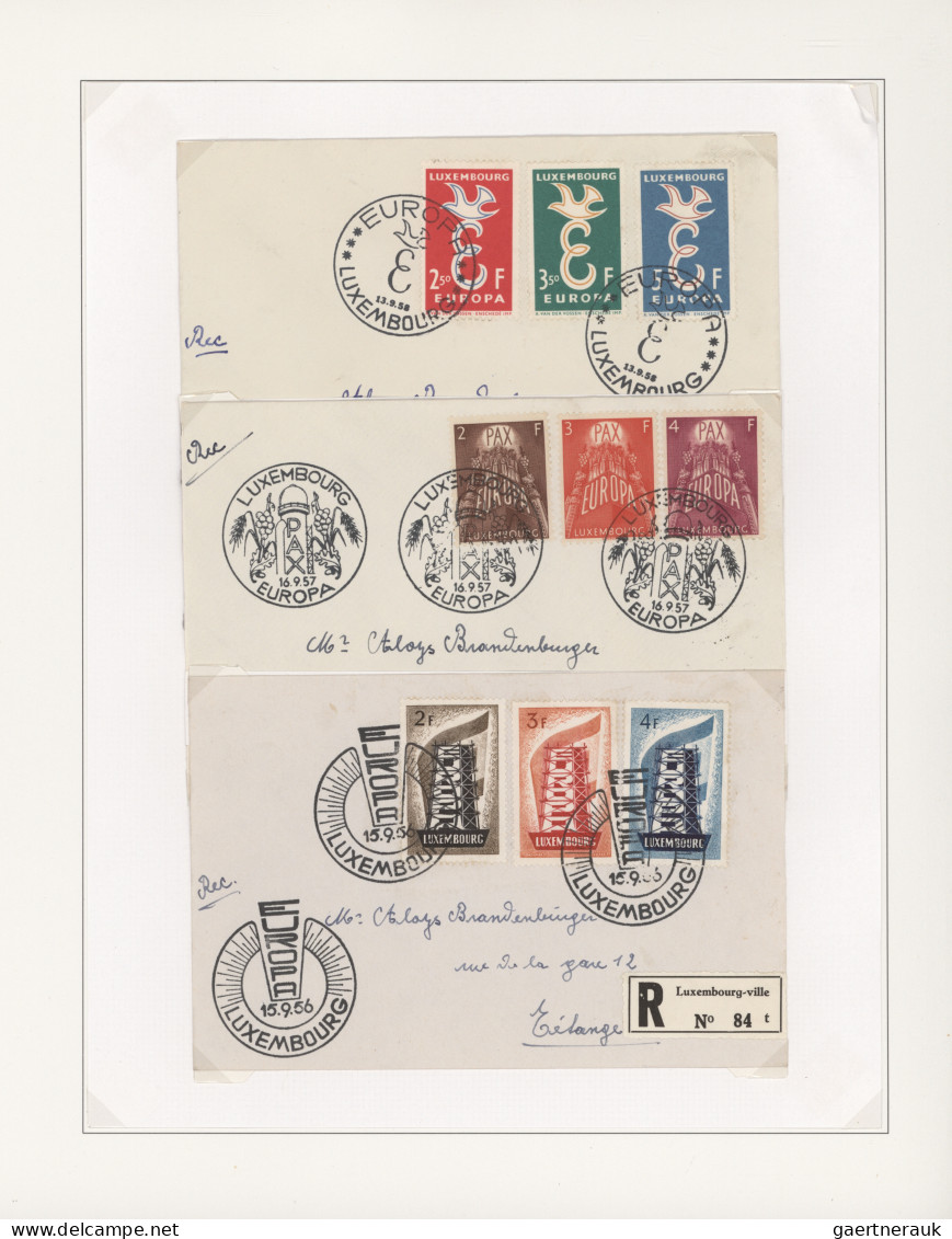 Luxembourg - Post Marks: 1874/2000 (ca.), Collection/balance Of Apprx. 780 Cover - Maschinenstempel (EMA)