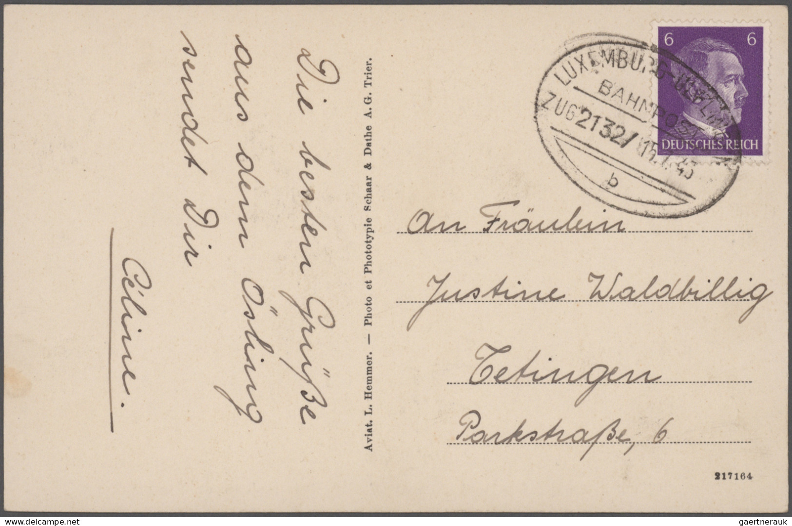 Luxembourg - Post Marks: 1890/1960 (ca.), Railway Marks Of Luxemburg, Balance Of - Macchine Per Obliterare (EMA)