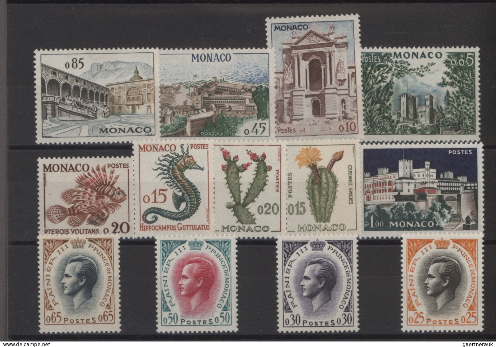 Monaco: 1937/2000 great variety of souvenir sheets, Mi. No.1-4b , also some attr