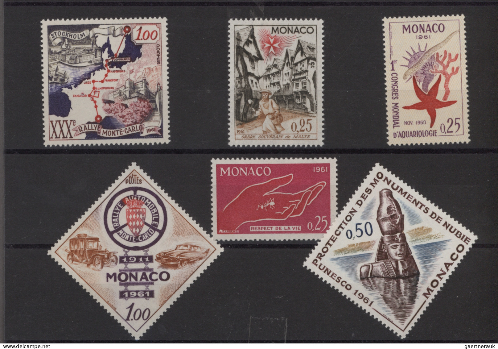 Monaco: 1937/2000 great variety of souvenir sheets, Mi. No.1-4b , also some attr