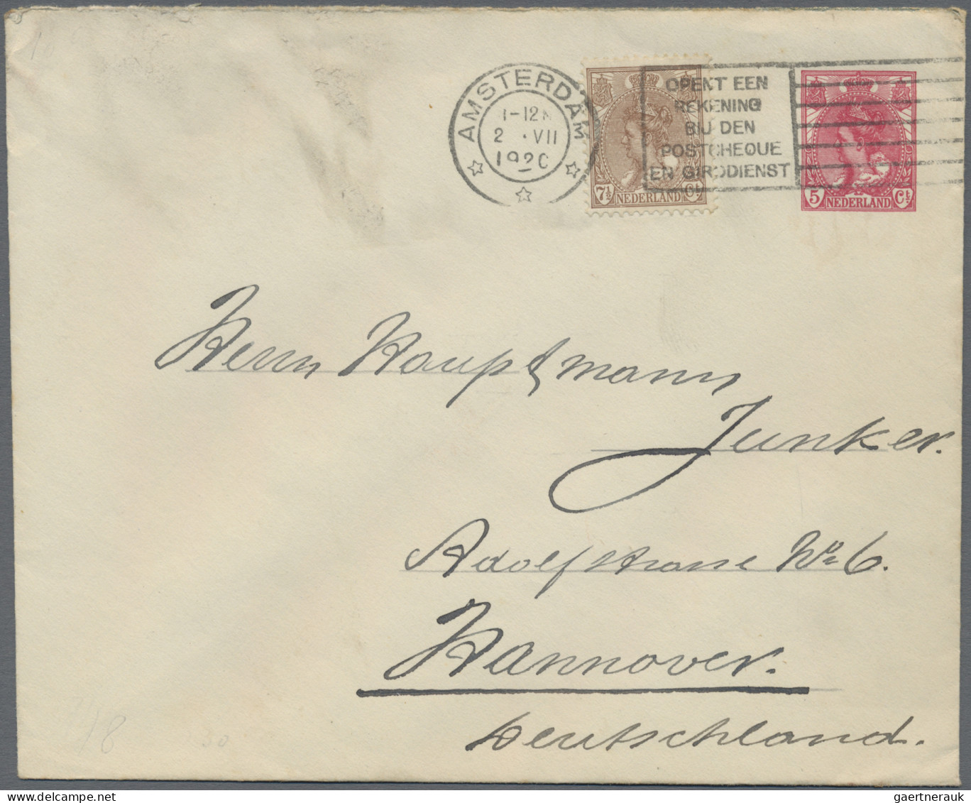 Netherlands - Postal Stationery: 1870/1950 (ca.), Assortment Of Apprx. 144 Used/ - Material Postal