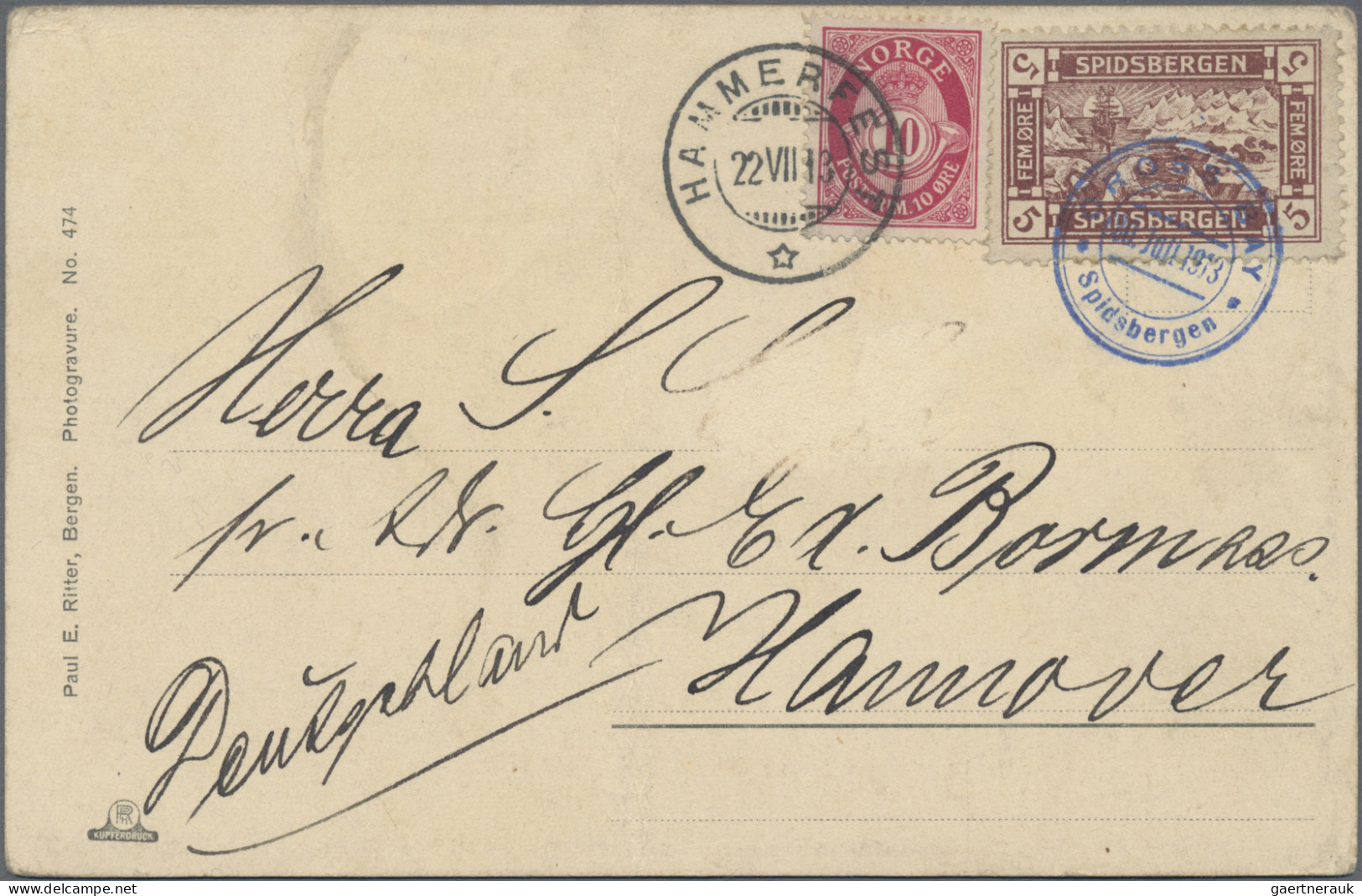 Norway: 1869/1918, Lot Of Four Entires (some Marks/postal Wear): 1867/1868 Lions - Lettres & Documents