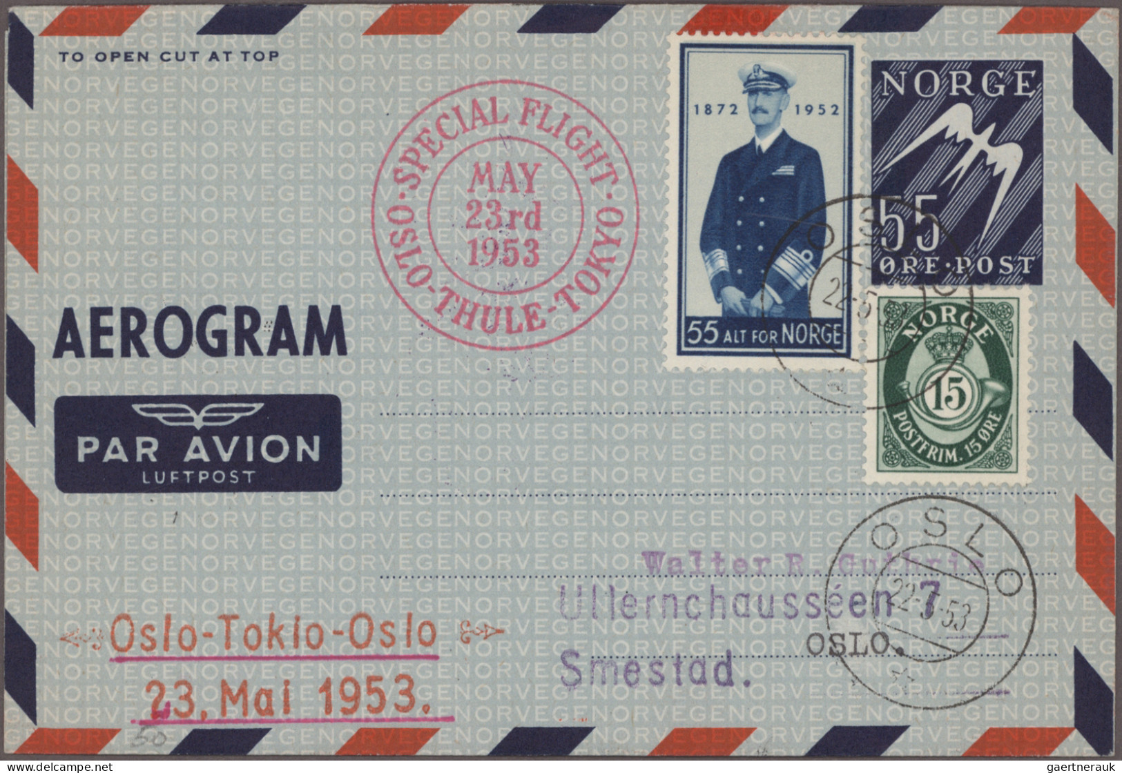 Norway - Postal Stationery: 1872/1950's Collection Of 222 Postal Stationery Card - Ganzsachen