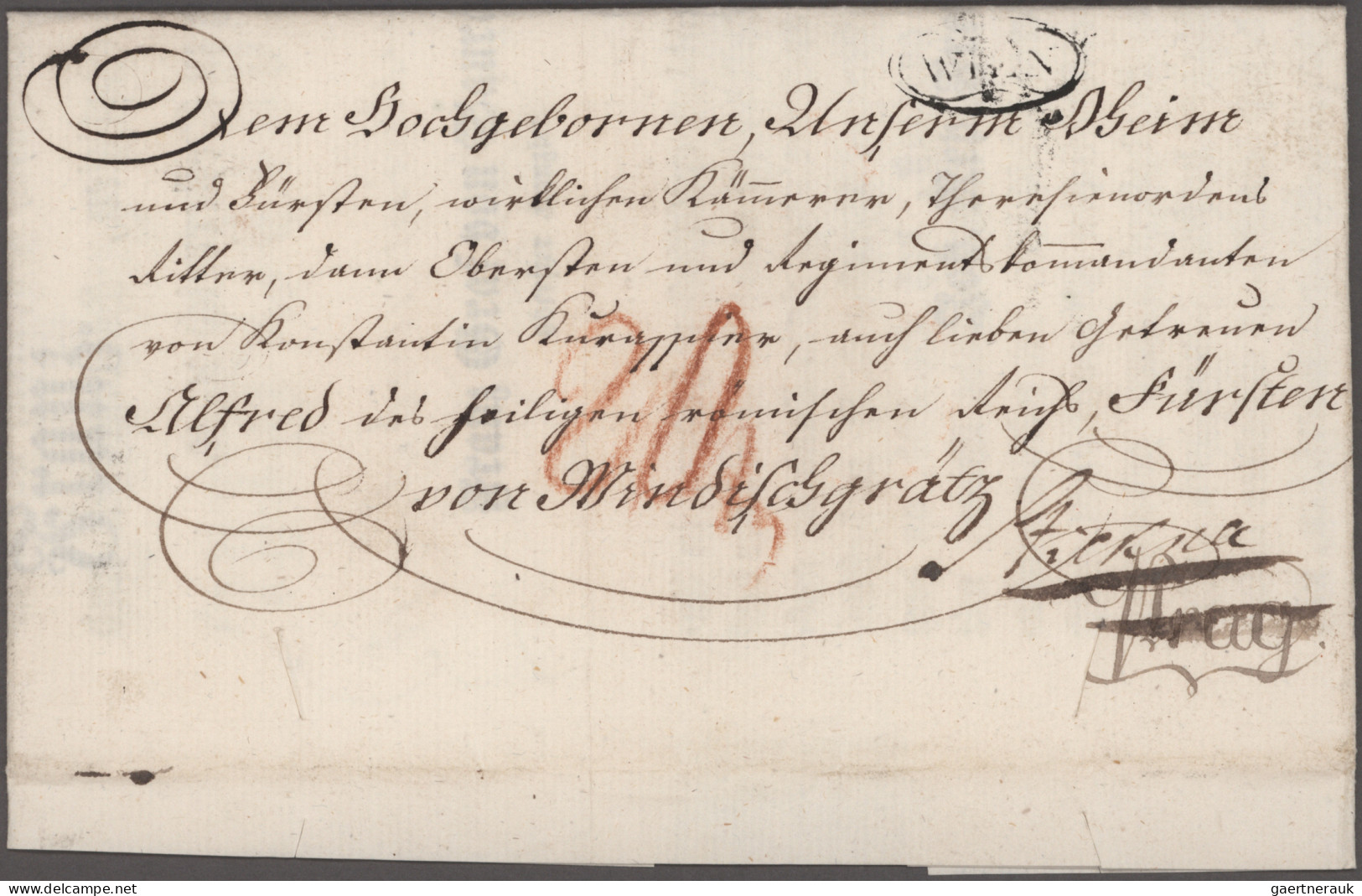 Österreich: 1543/1818, 1543, Kaiserbrief Von Ferdinand I Mit Eigenhändiger Unter - Collections