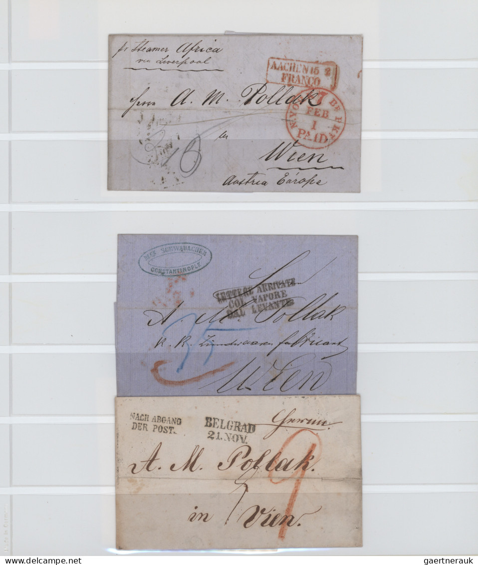 Österreich: 1800/1900 (ca.), umfassende Sammlung von ca. 210 Briefen und Karten