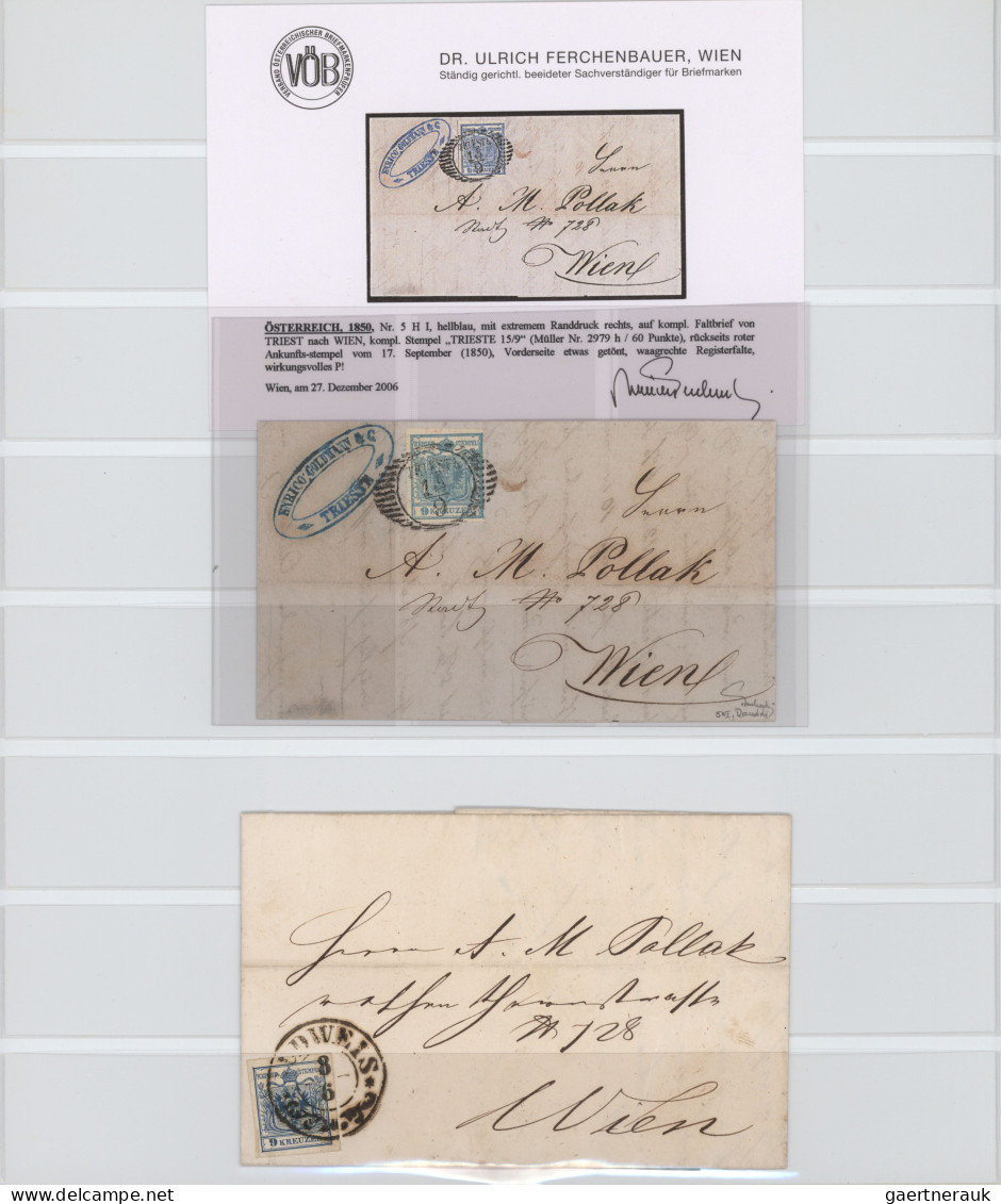 Österreich: 1800/1900 (ca.), umfassende Sammlung von ca. 210 Briefen und Karten