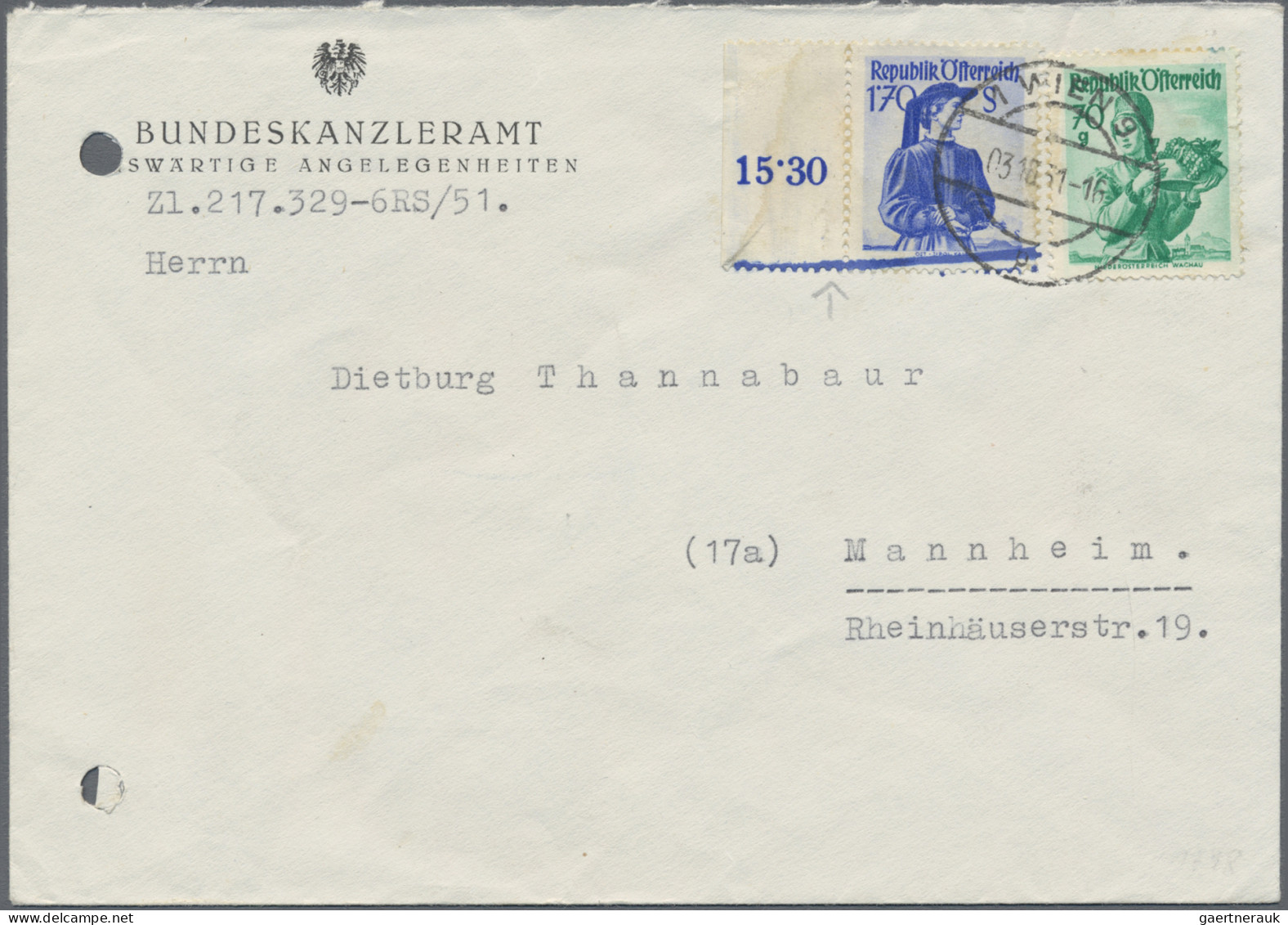 Österreich: 1837/1992, Sauberer Posten Mit Ca. 115 Briefen/Karten Und Ganzsachen - Collezioni