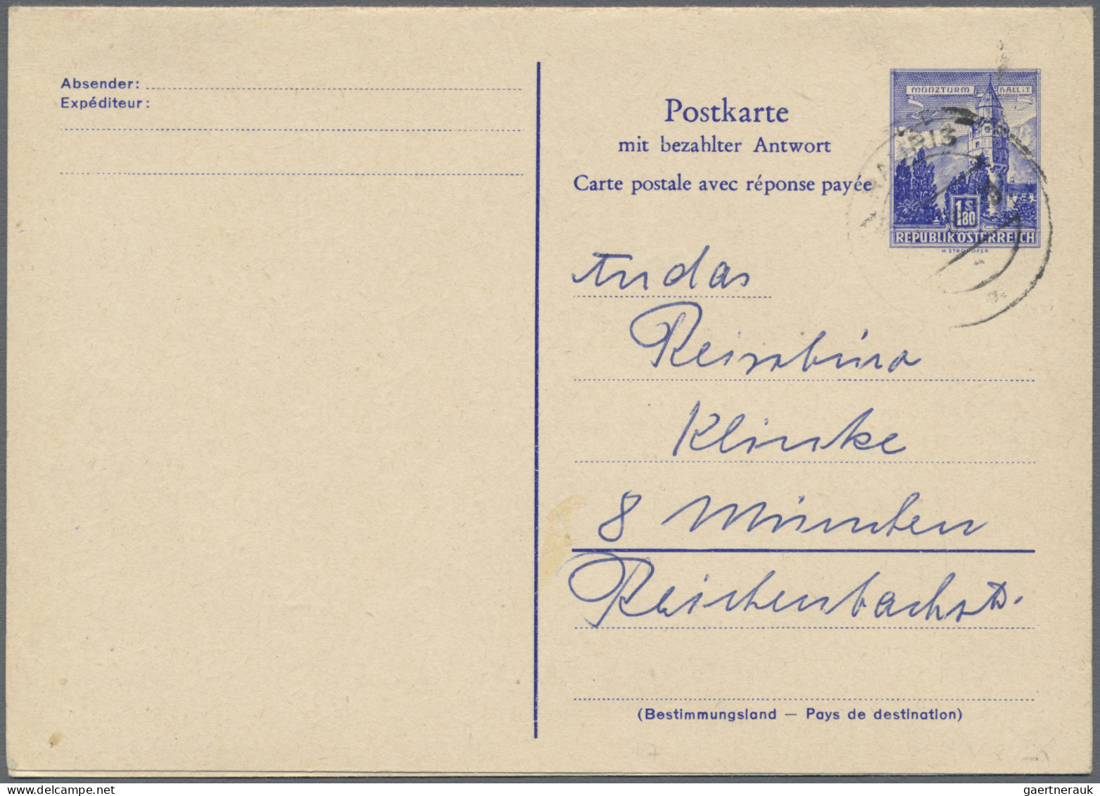 Österreich - Ganzsachen: 1875/1984, Partie Von Ca. 50 Meist Gebrauchten Ganzsach - Autres & Non Classés