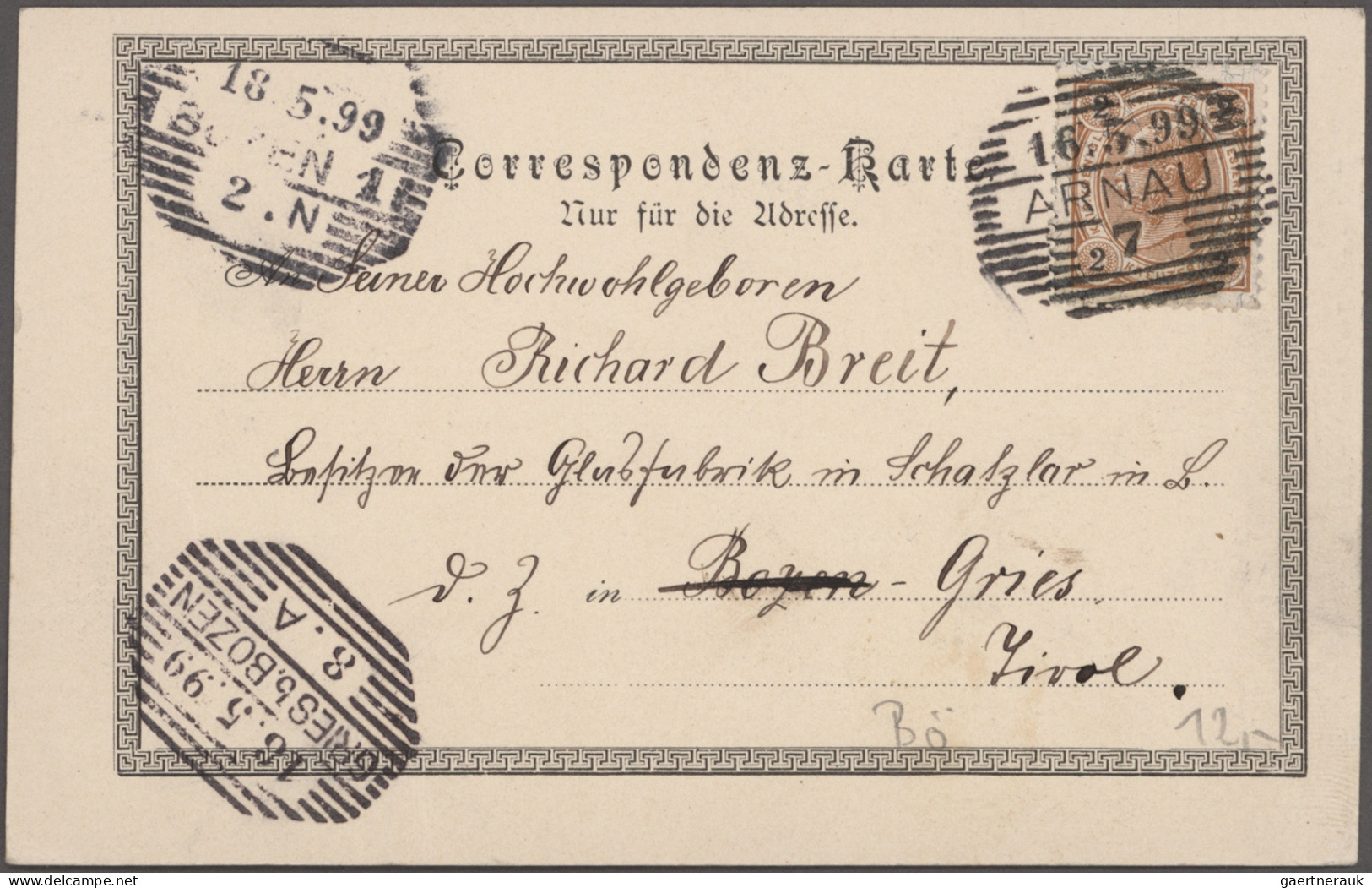 Österreich - Stempel: 1850/1900 Ca.: Kollektion Von Mehr Als 1000 Marken Im Albu - Machines à Affranchir (EMA)