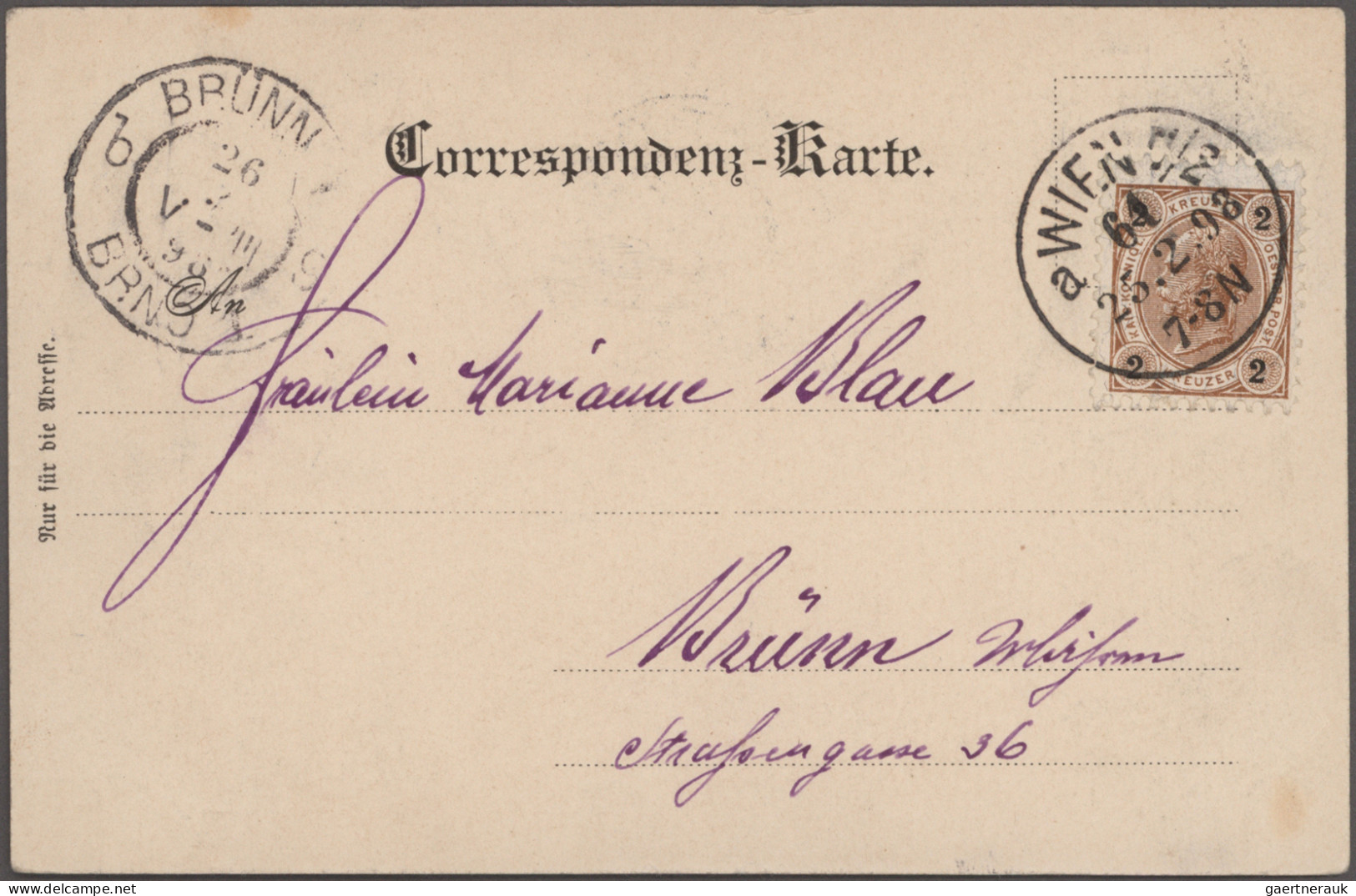 Österreich - Stempel: 1850/1900 ca.: Kollektion von mehr als 1000 Marken im Albu