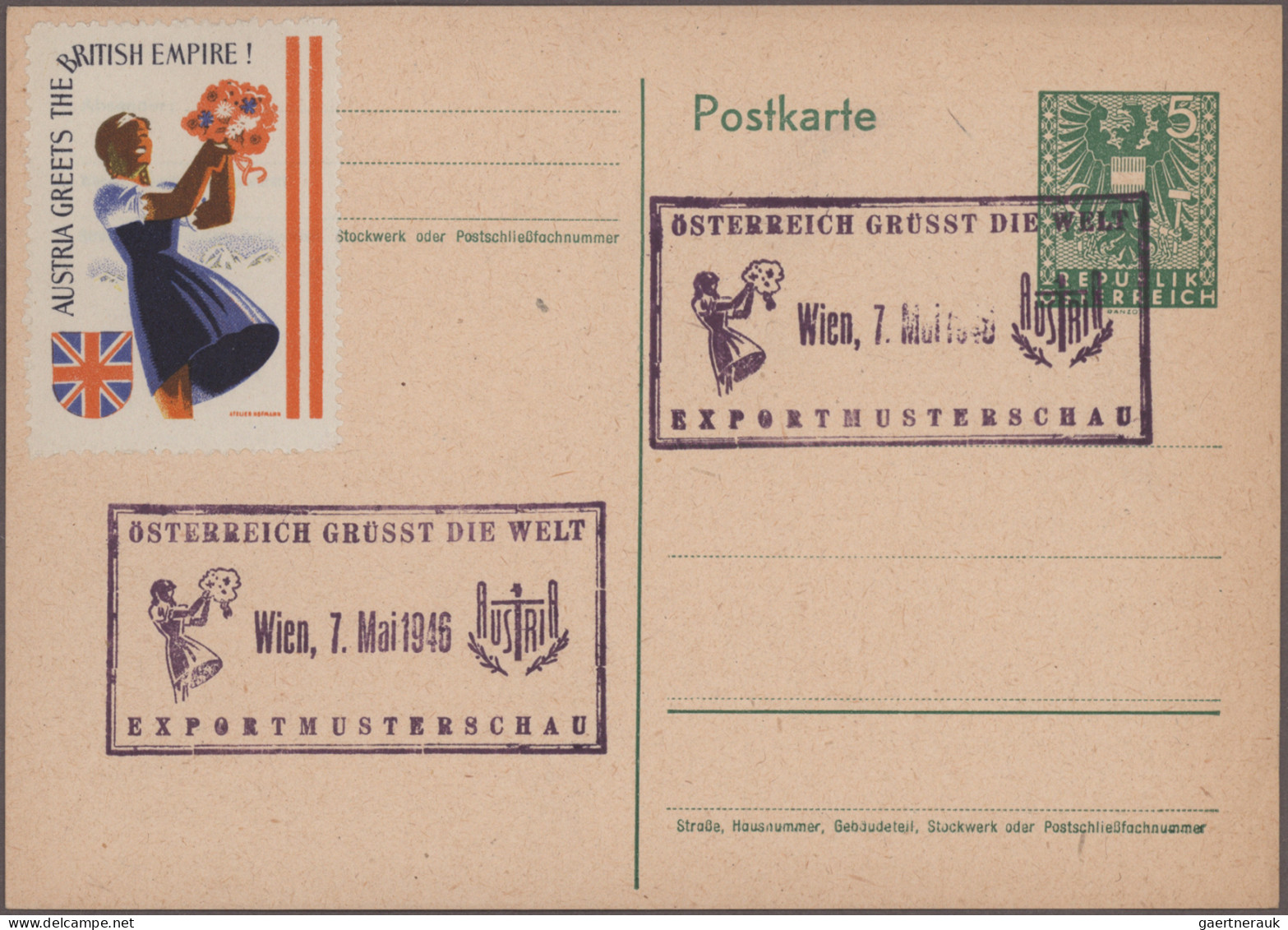 Österreich - Sonderstempel: 1929/1950, Sauberer Sammlungsbestand Von Ca. 240 Bla - Frankeermachines (EMA)