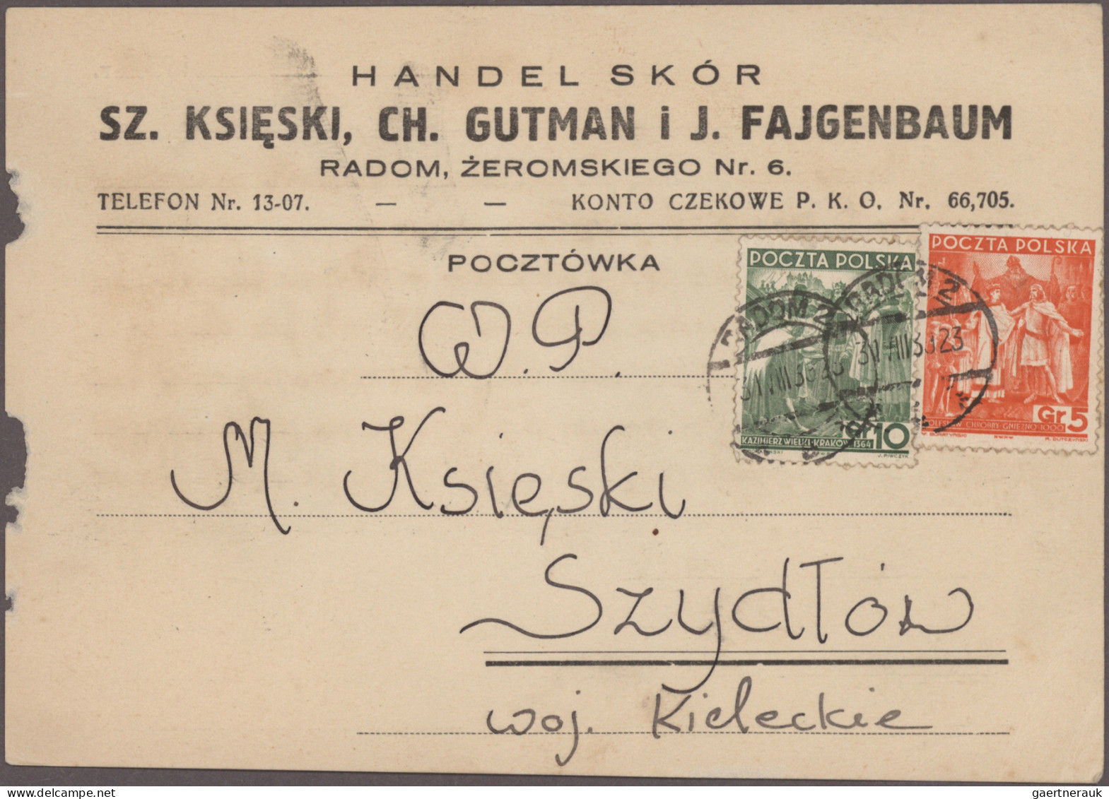 Poland: 1939, WWII, Lot Of 31 Covers/cards All Postmarked On 31 August 1939 (res - Andere & Zonder Classificatie