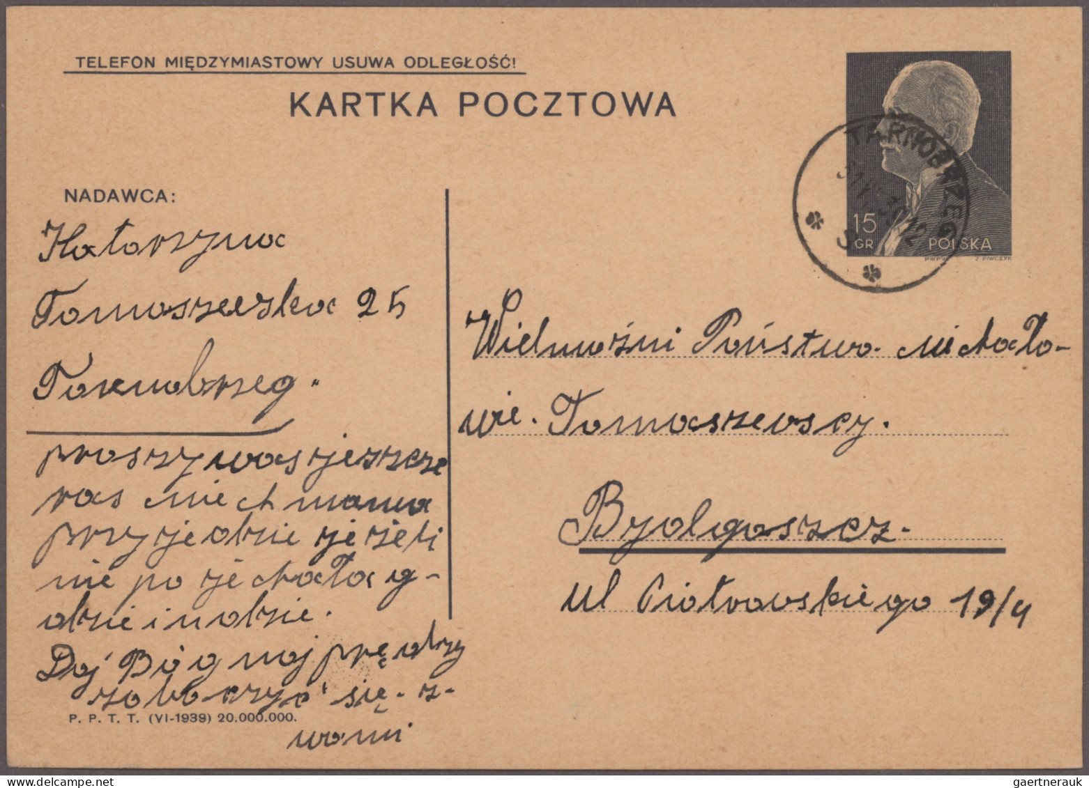 Poland: 1939, WWII, Lot Of 31 Covers/cards All Postmarked On 31 August 1939 (res - Otros & Sin Clasificación