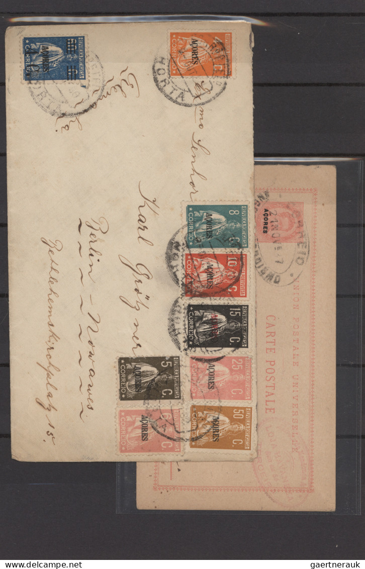 Portugal - Azores: 1868/1931 Collection And Accumulation Of Mint Stamps, Some Us - Azores