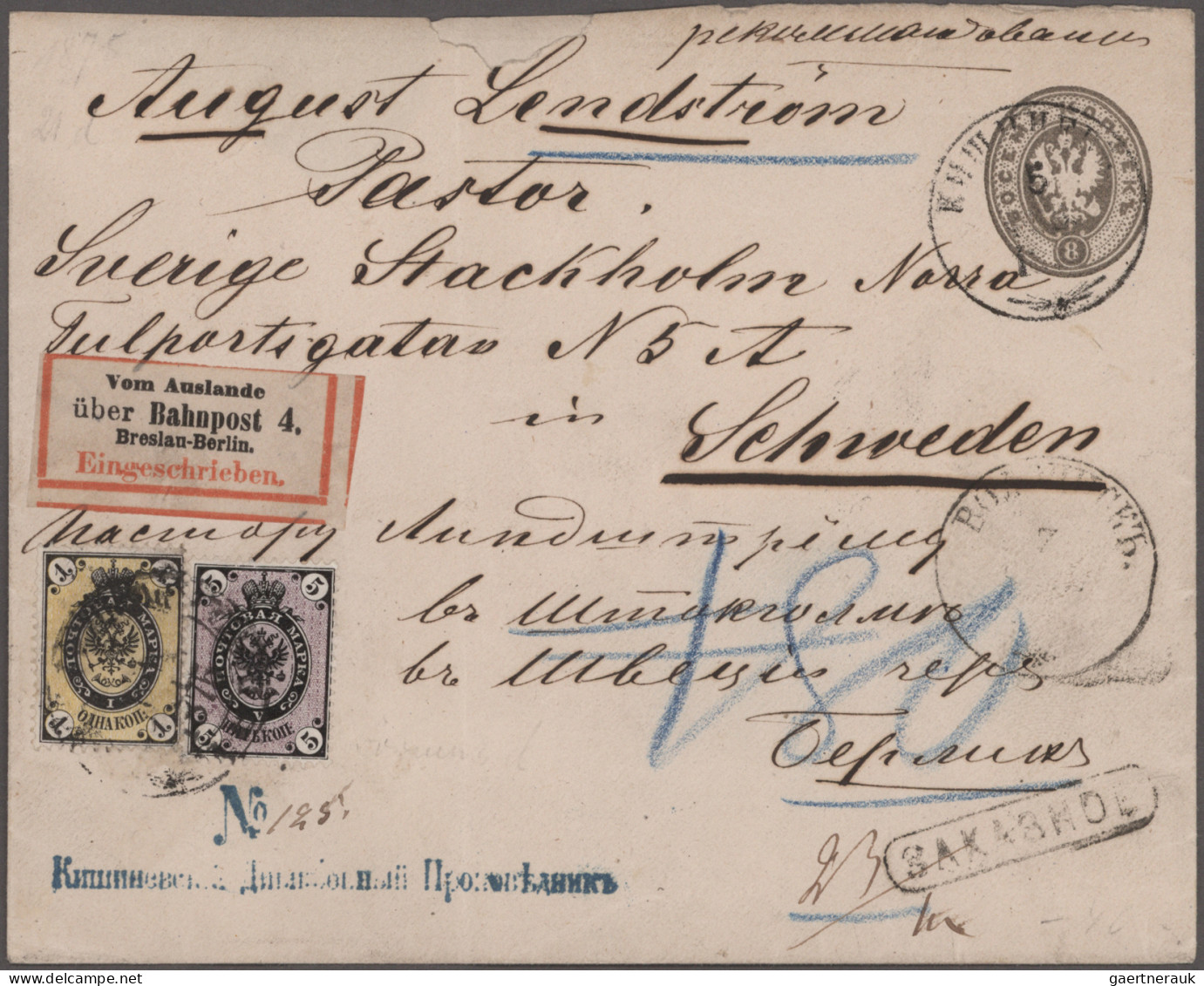 Russia: 1850/1910's: Collection Of 33 Postal Stationery Envelopes And Cards, All - Briefe U. Dokumente