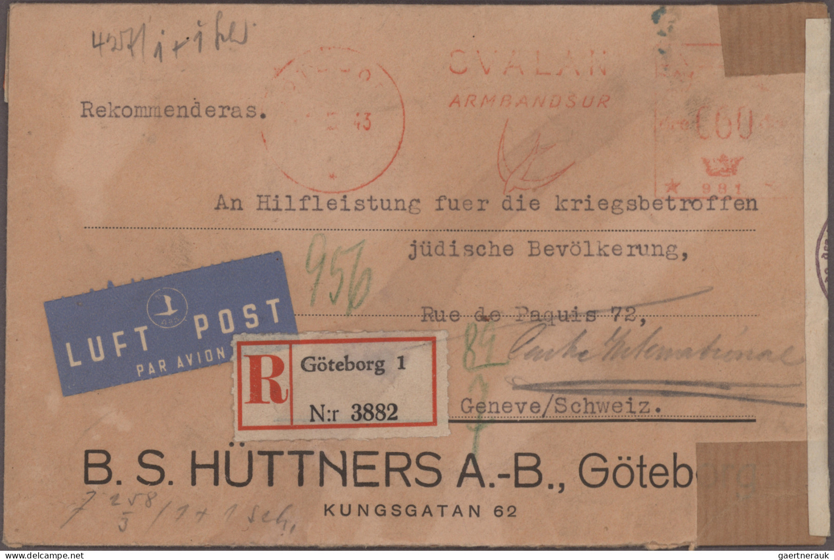 Sweden: 1894/1951, Assortment Of 29 Covers/cards Incl. Used Stationeries, Nice P - Briefe U. Dokumente