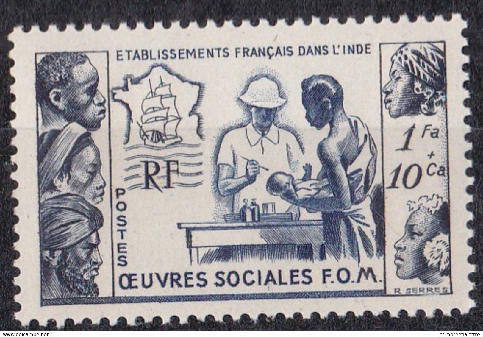 Inde - YT N° 254 ** - Neuf Sans Charnière - 1950 - Unused Stamps