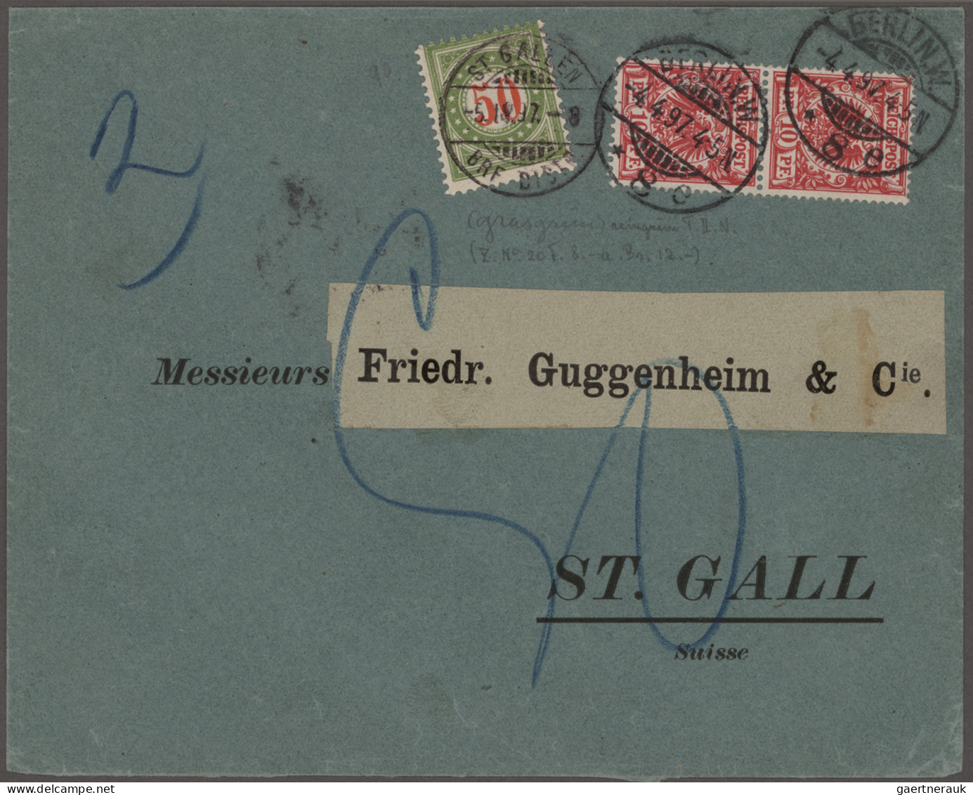 Schweiz - Portomarken: 1878/1910, Sammlung Von 85 Unzureichend Frankierten Brief - Postage Due