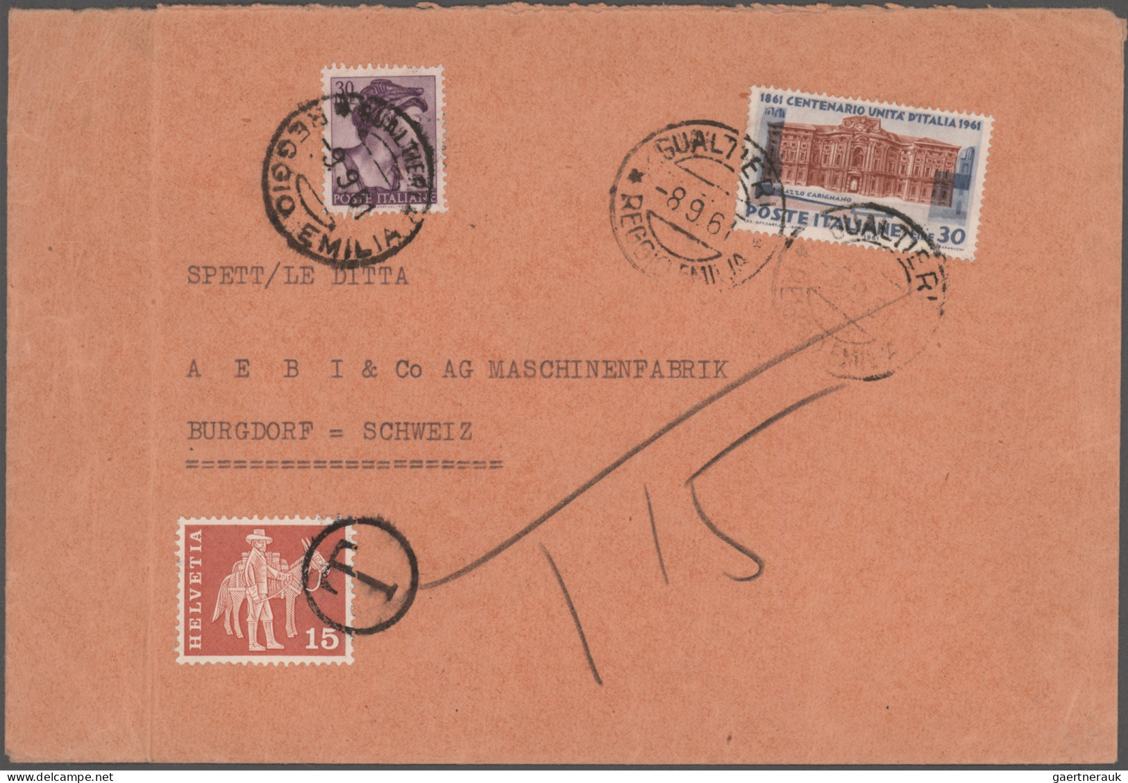 Schweiz - Portomarken: 1936/1990 (ca.), Vielseitiger Bestand Von Ca. 300 Aus Dem - Postage Due