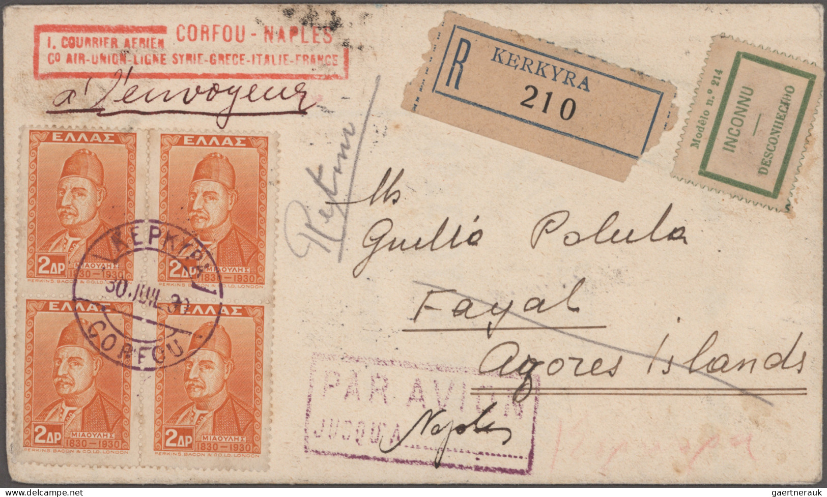 Spain: 1900/1932 Group Of 22 Covers, Postcards And Postal Stationery Items To Po - Other & Unclassified