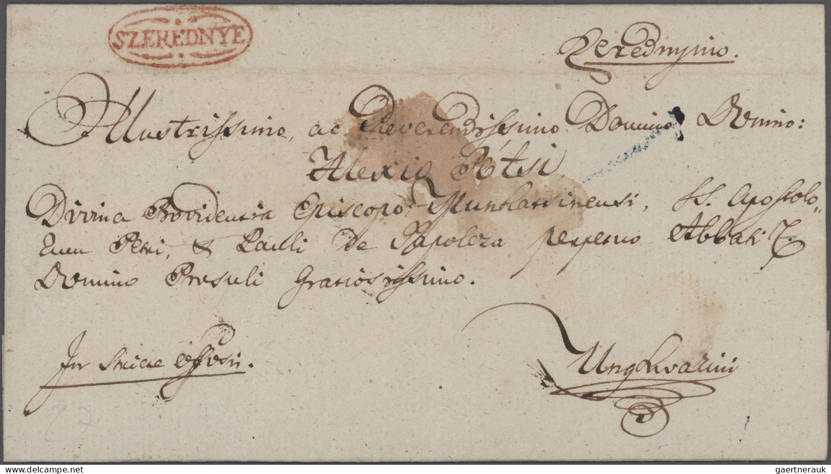 Hungary -  Pre Adhesives  / Stampless Covers: 1800/1850 (ca.), Assortment Of 24 - ...-1867 Préphilatélie