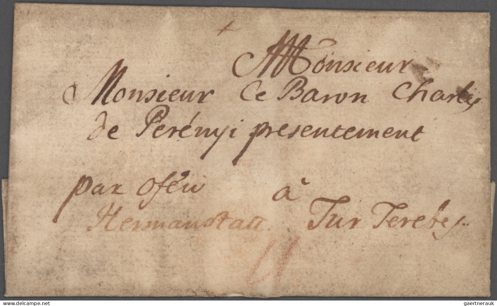 Hungary -  Pre Adhesives  / Stampless Covers: 1800/1850 (ca.), Assortment Of 24 - ...-1867 Voorfilatelie