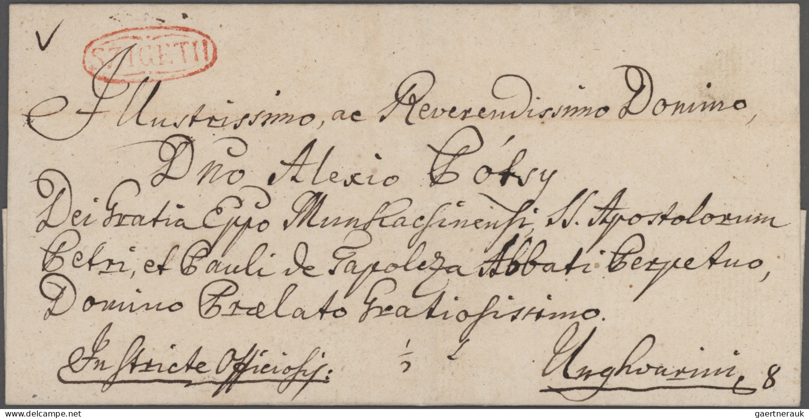 Hungary -  Pre Adhesives  / Stampless Covers: 1800/1850 (ca.), assortment of 24