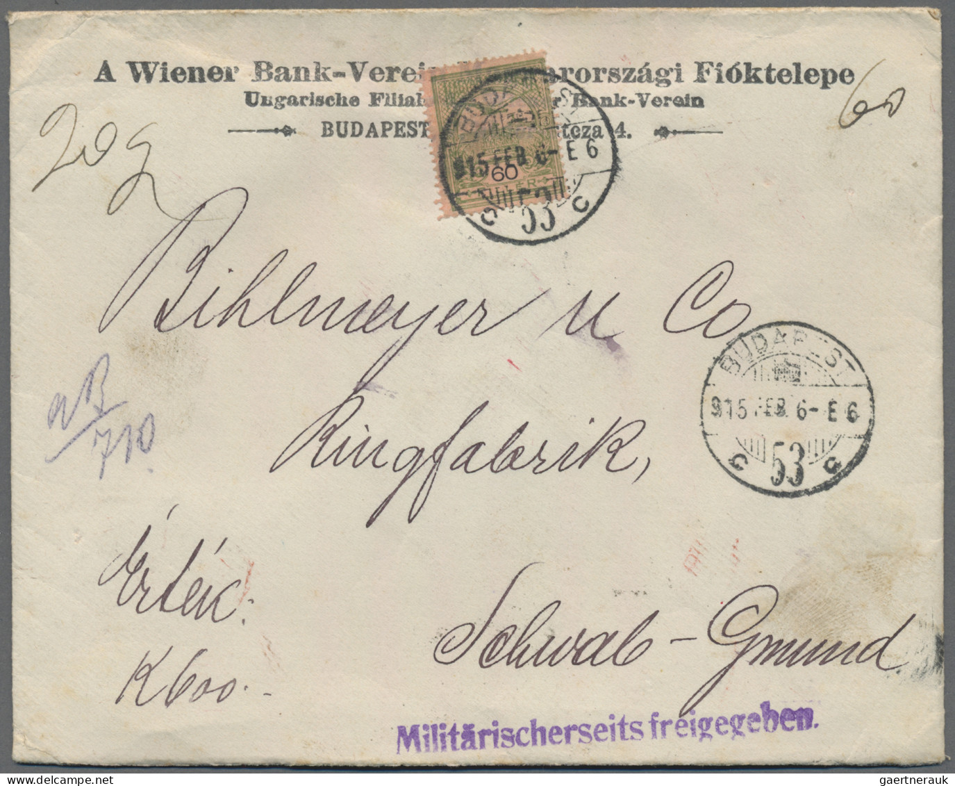 Hungary: 1896/1928, petty collection of 15 covers/cards/parcel despatch forms se