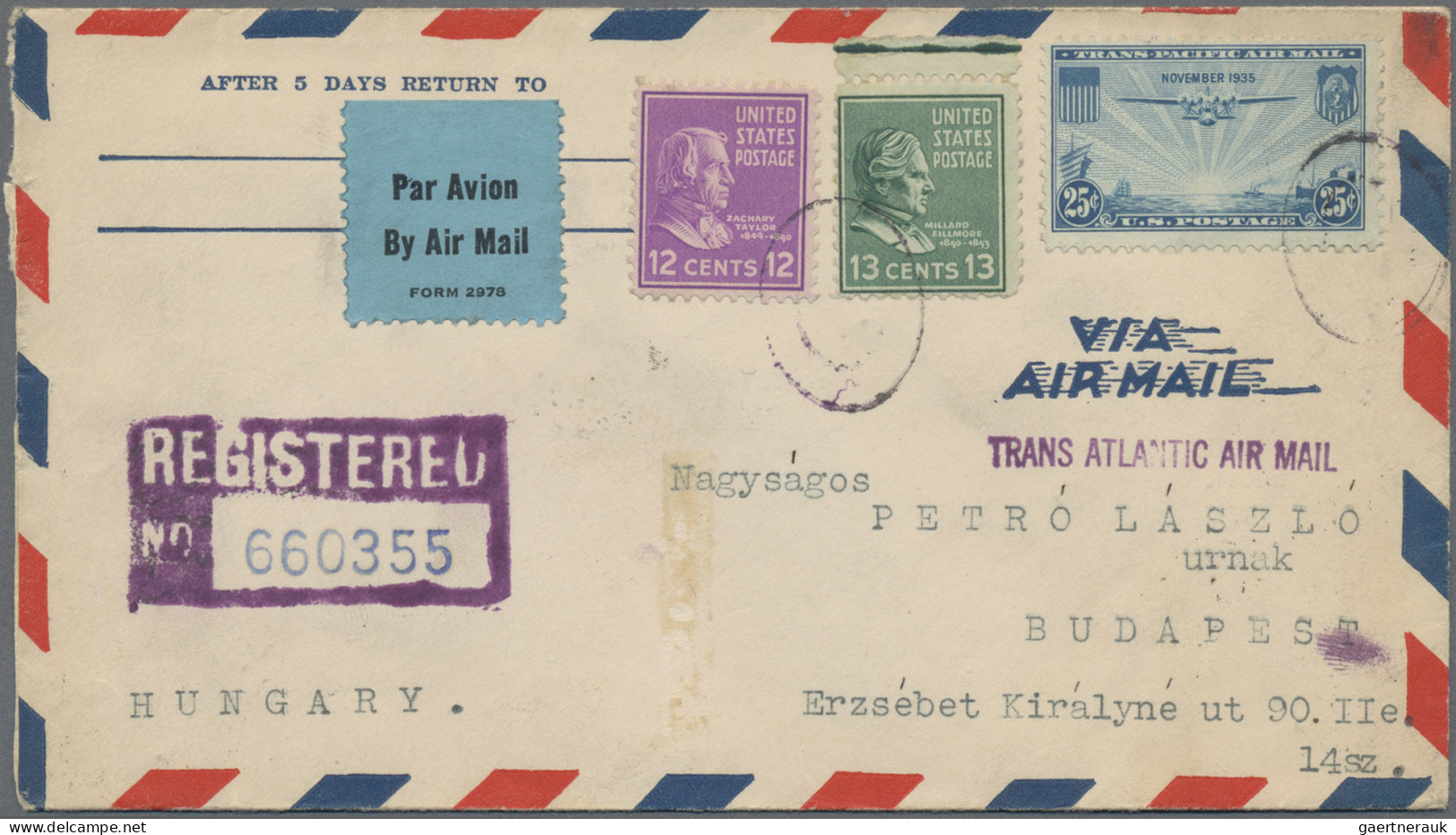 Hungary: 1900/1969, Incoming Mail, Assortment Of Apprx. 56 Covers/cards, E.g. Fr - Storia Postale