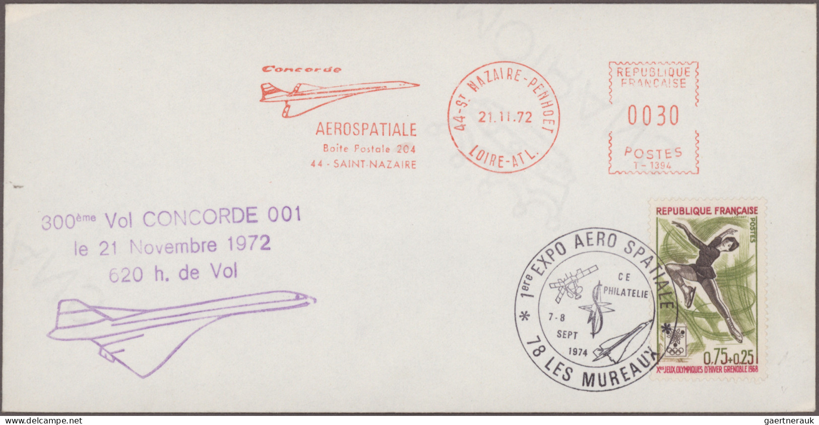 Europe: 1961/1989, balance of apprx. 459 FIRST FLIGHT covers/cards, all Europa-r