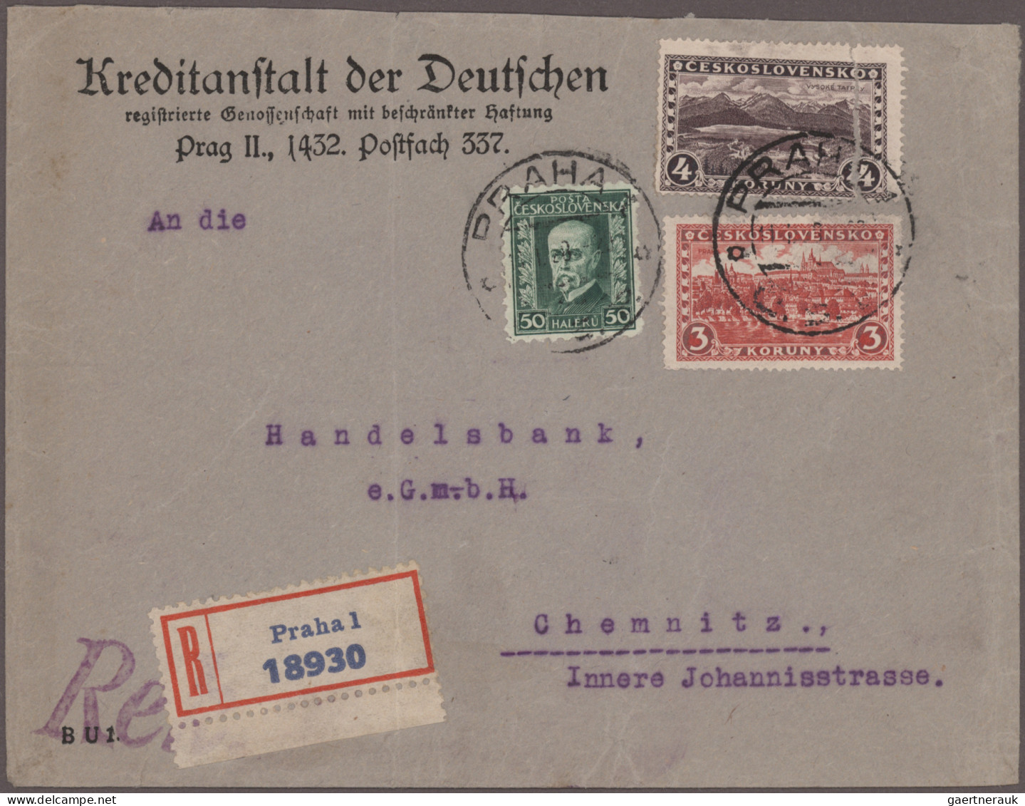 Europe: 1850-modern: About 240-250 Covers, Postcards And Postal Stationery Items - Sonstige - Europa