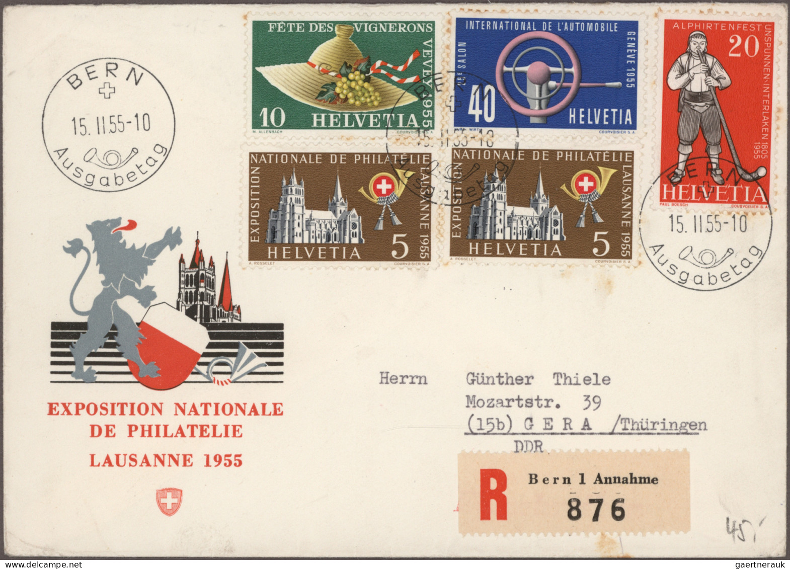 Europe: 1890/1980 (ca.), balance of apprx. 640 covers/cards/stationeries, compri