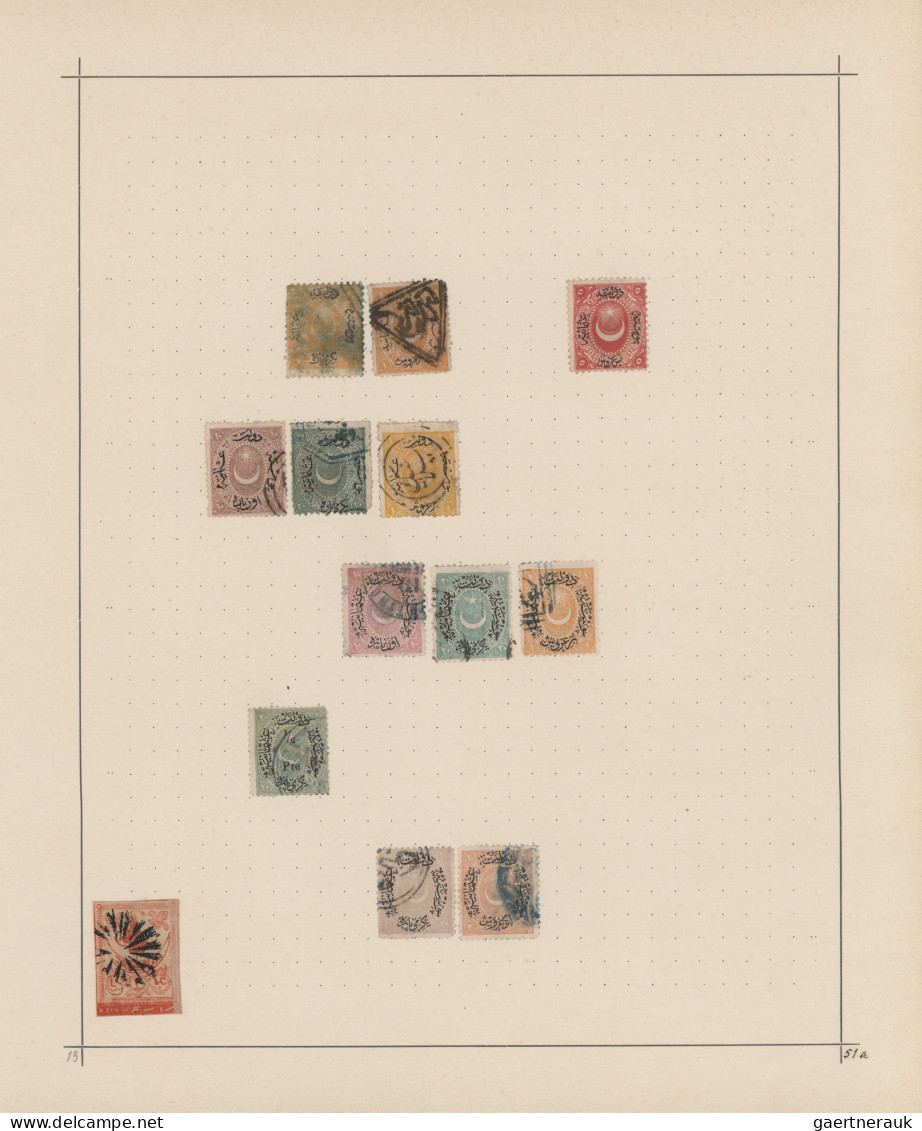 Europe - South: 1866/1920 (ca.), Southeast Europe+Levant, Mainly Used Collection - Europe (Other)