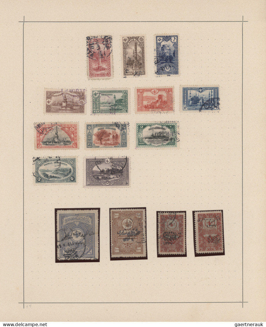 Europe - South: 1866/1920 (ca.), Southeast Europe+Levant, Mainly Used Collection - Autres - Europe