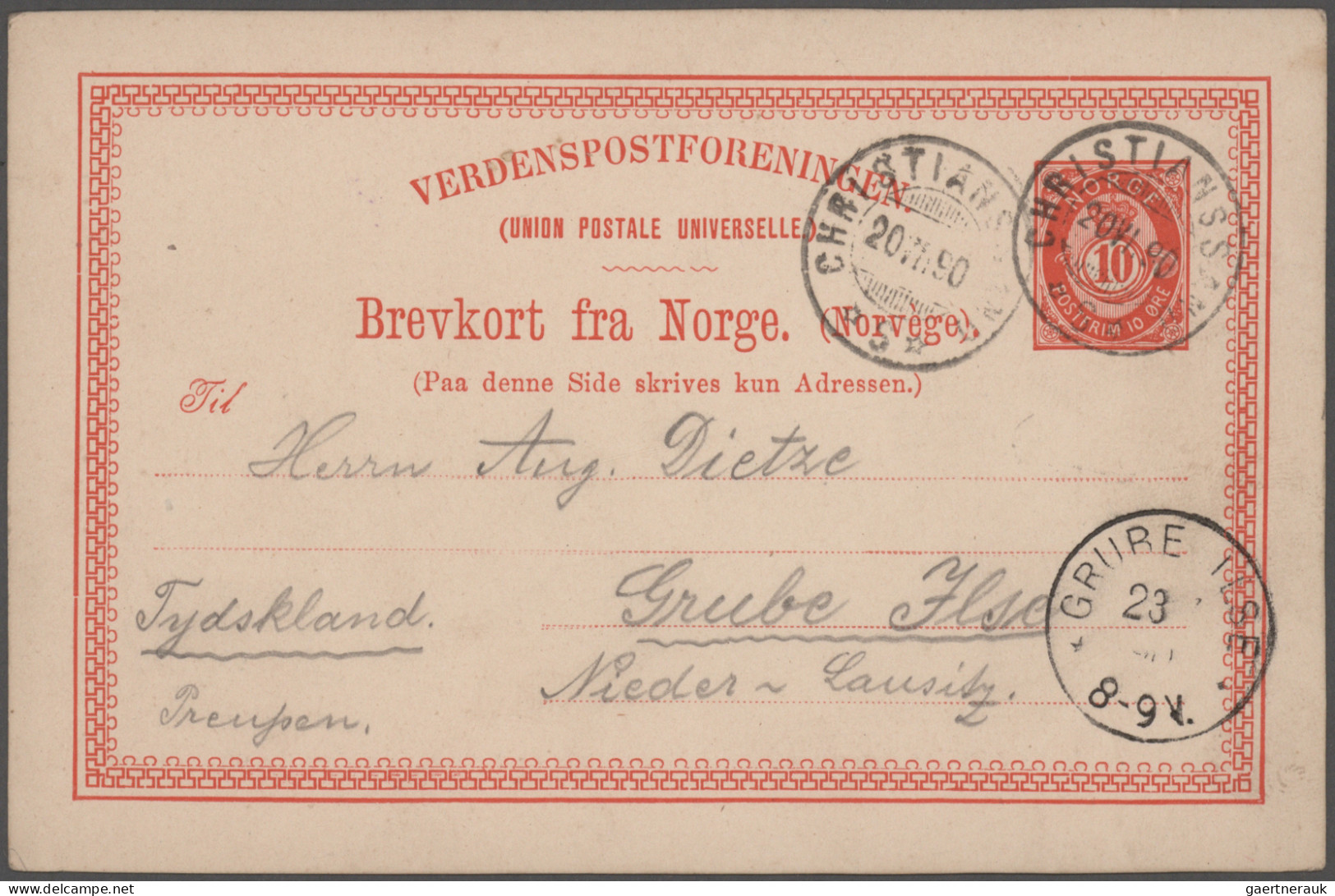 Scandinavia: 1870/1910's Ca.: About 125 Postal Stationery Items, Mint And Used, - Sonstige - Europa