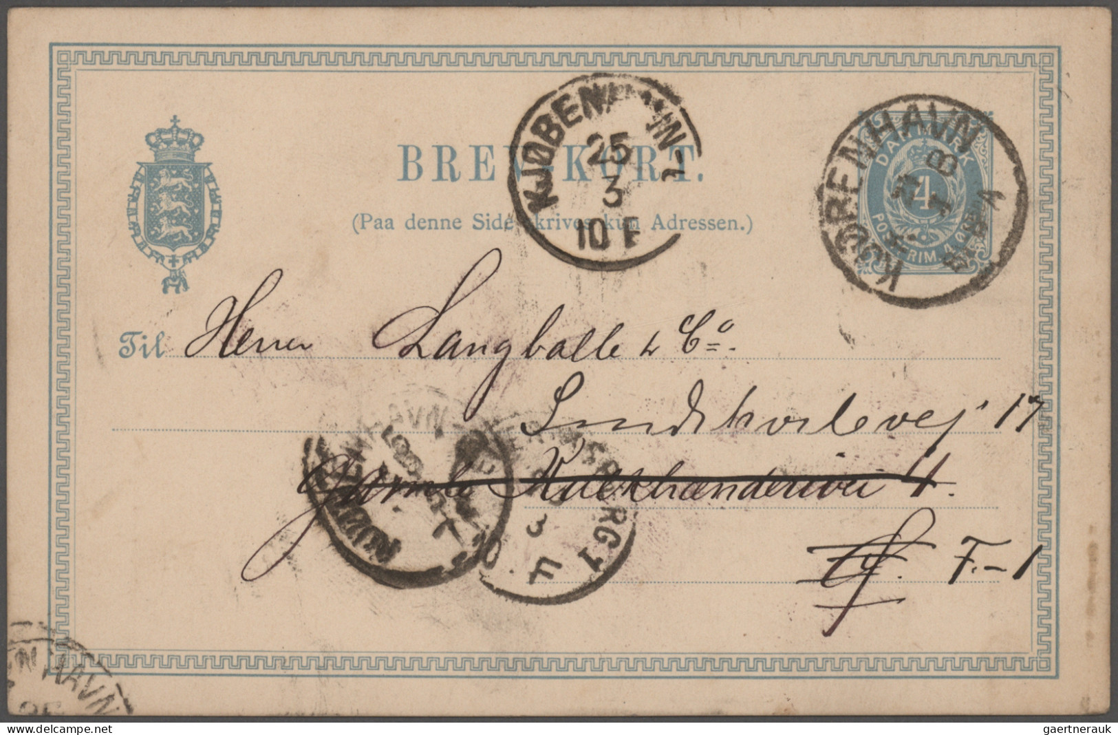 Scandinavia: 1870/1910's Ca.: About 125 Postal Stationery Items, Mint And Used, - Europe (Other)