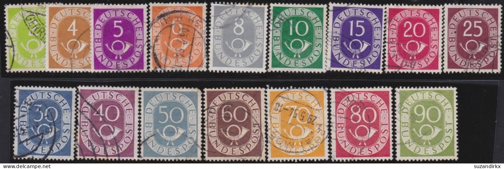 BRD   -     Michel   -   123/148    -  O     -   Gestempelt - Used Stamps