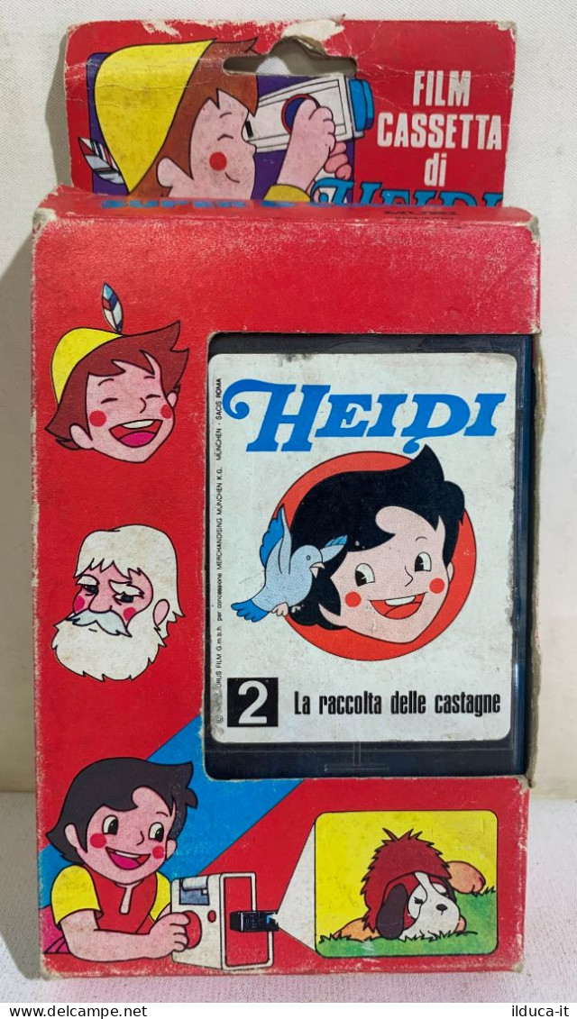 49363 Film Cassette Mupi Cinevisor Super 8 - Heidi 2 La Raccolta Delle Castagne - Autres Formats