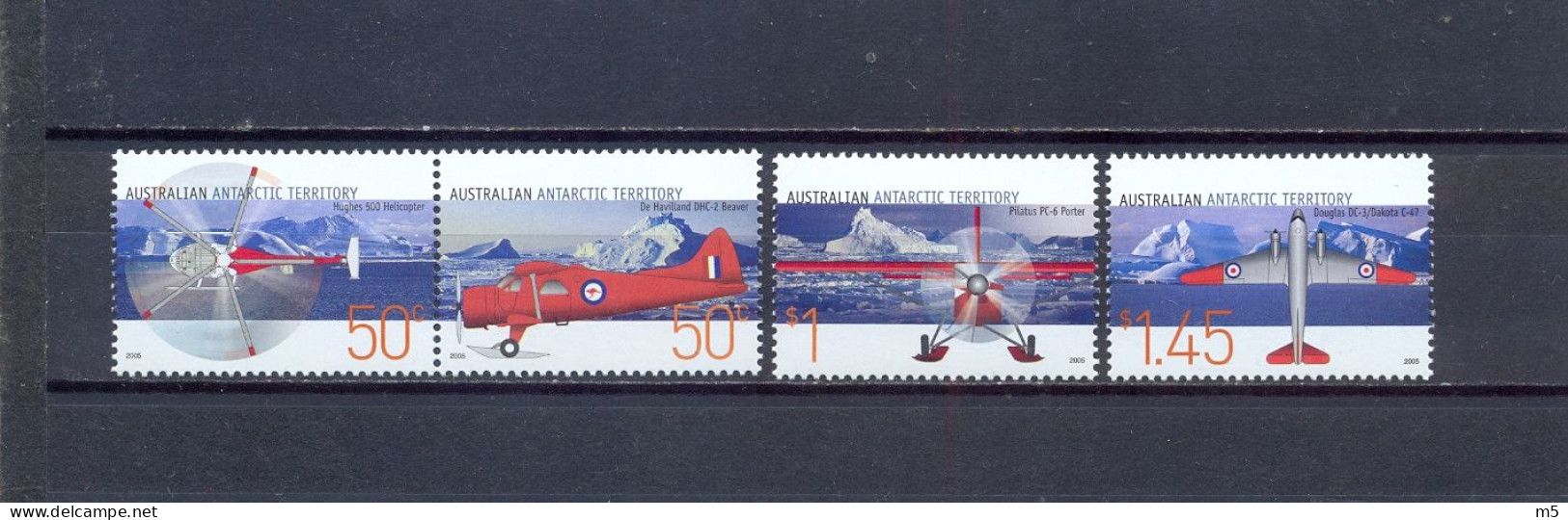 AAT - MNH - AIRPLNES - MI.NO.161/4 - CV = 7,5 € - Andere-Oceanië