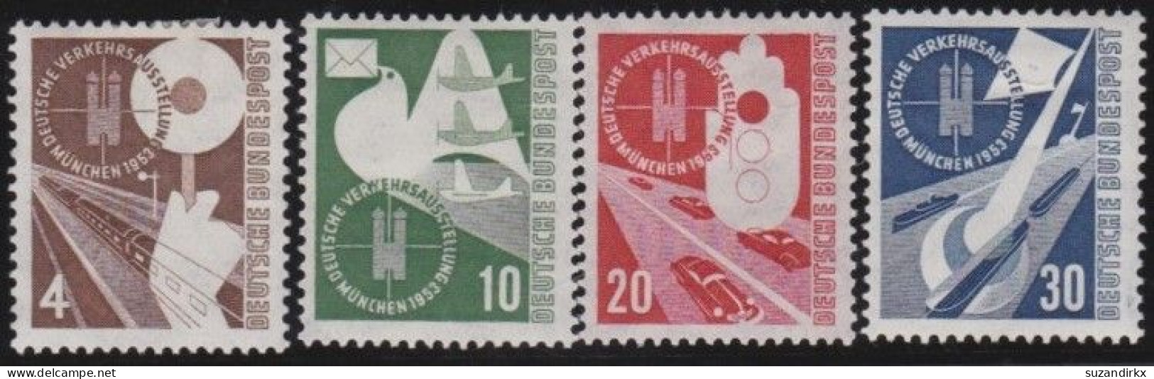 BRD   -     Michel   -   167/170     -   *       -    Ungebraucht Mit Gummi - Unused Stamps