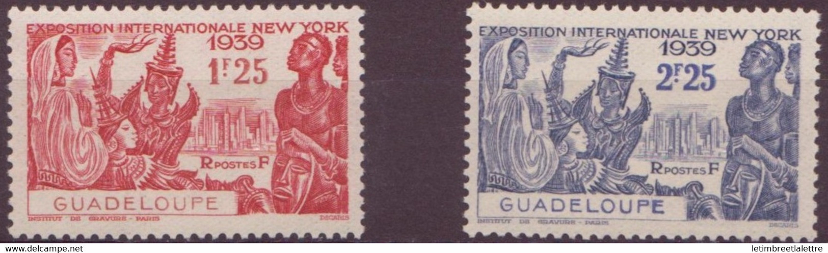 Guadeloupe - YT N° 140 Et 141 ** - Neuf Sans Charnière - 1939 - Unused Stamps