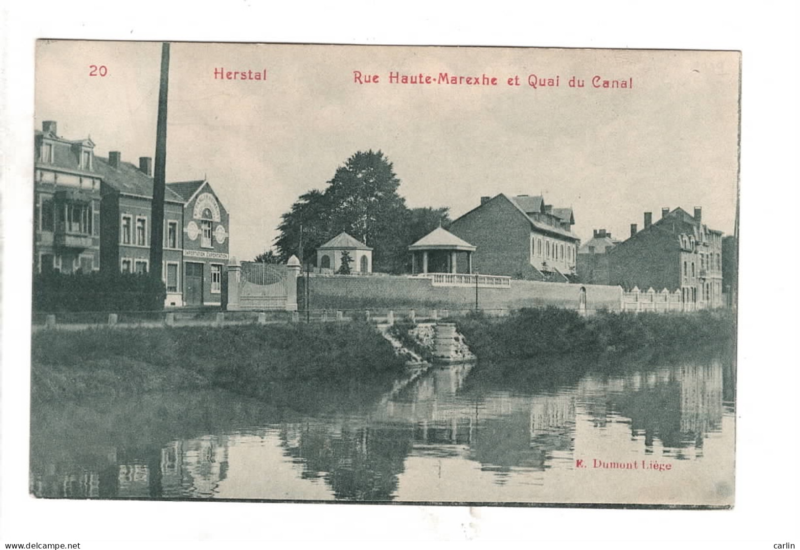 Herstal - Rue Haute-Marexhe Et Quai Du Canal - Herstal