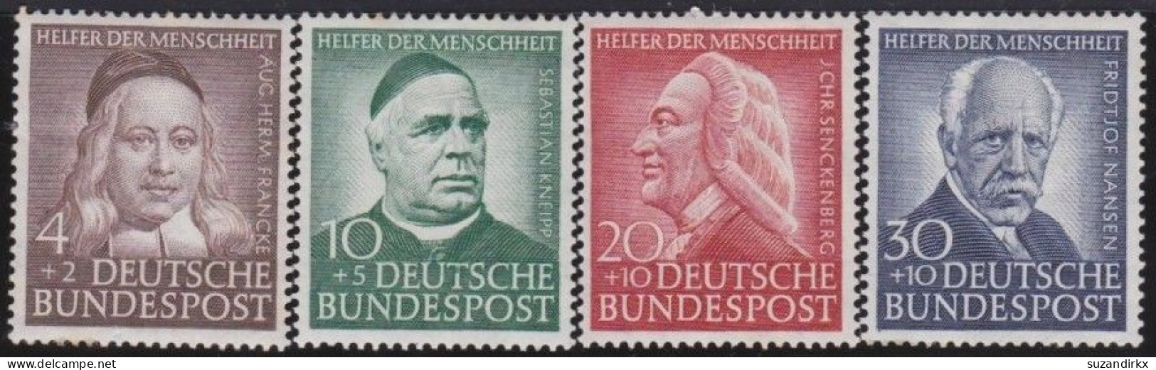 BRD   -     Michel   -   173/176    -   *       -    Ungebraucht Mit Gummi - Unused Stamps