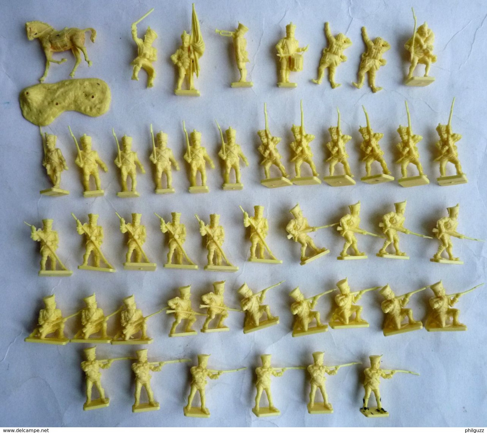équivalence BOITE AIRFIX 01744 WATERLOO FRENCH INFANTRY 1/72 45 Pièces +2 COMPLET No Atlantic Esci... (3) - Armee