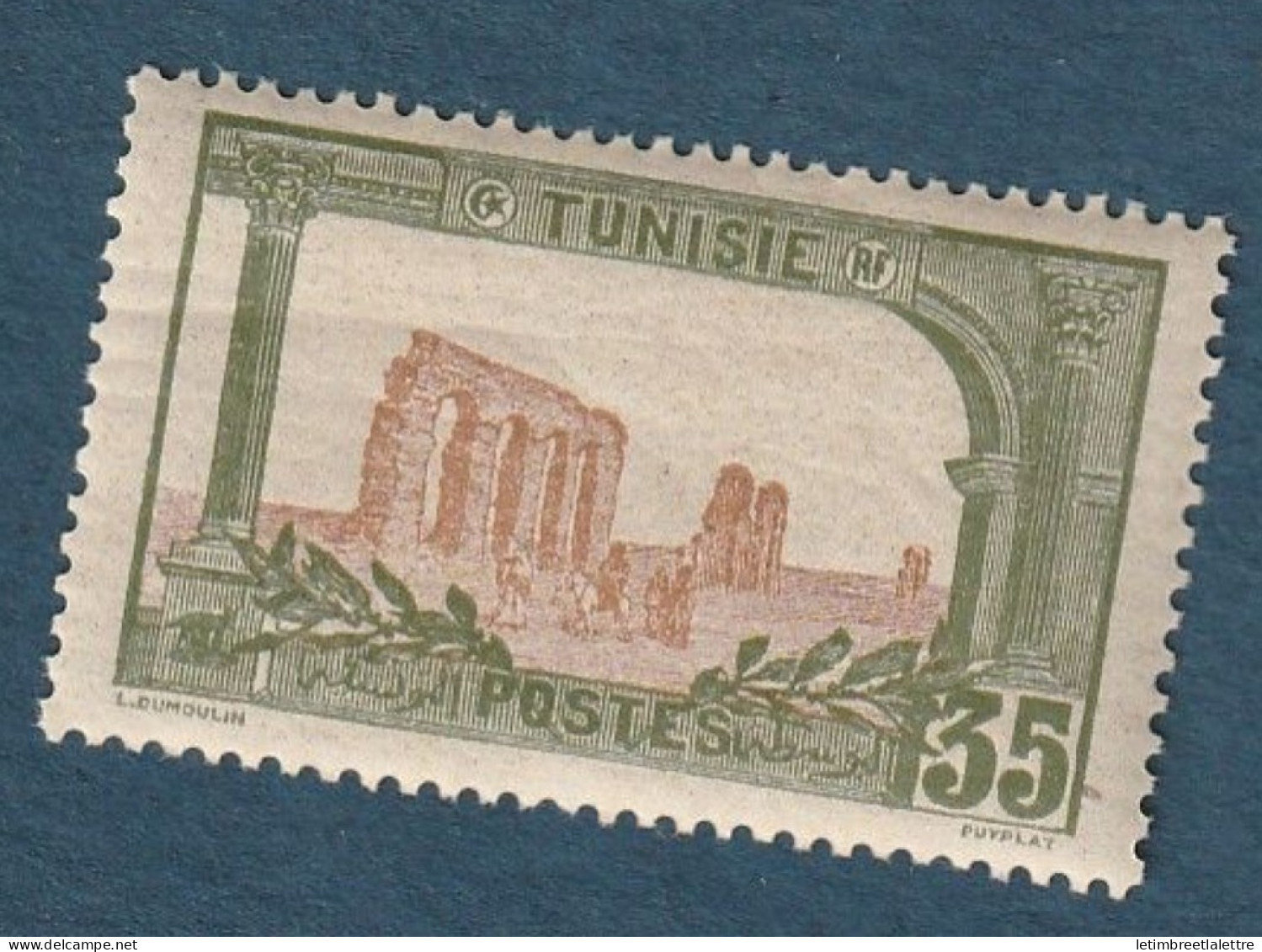 Tunisie - YT N° 37 ** - Neuf Sans Charnière - 1906 / 1920 - Nuovi