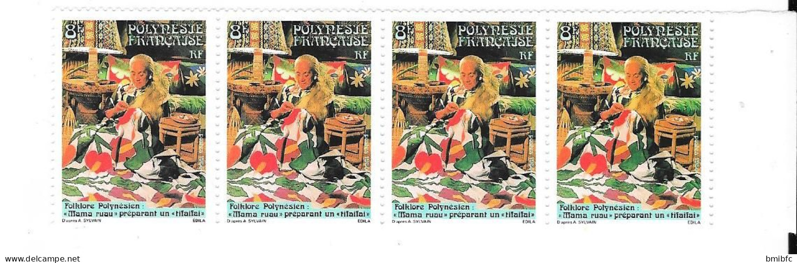 Lot de 343  timbres neufs POLYNÉSIE FRANÇAISE (tous scannés)