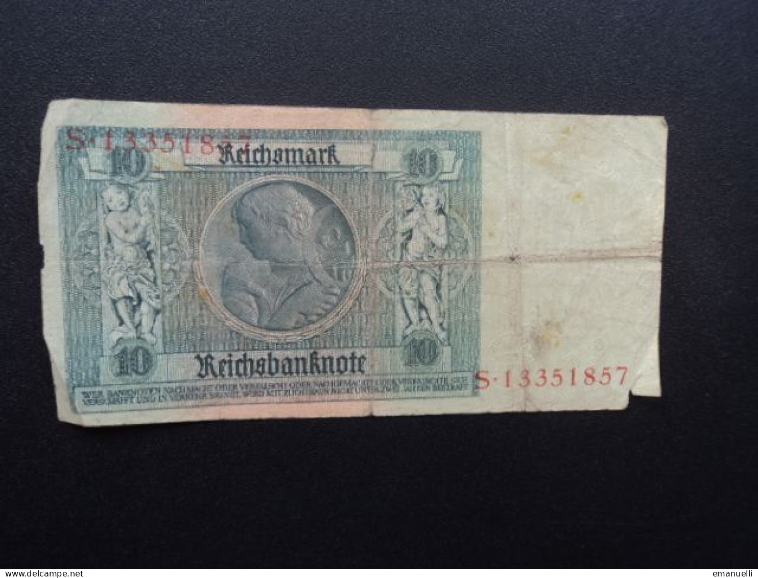 ALLEMAGNE : 10 REICHSMARK   22.1.1929 (depuis 1931...)    C.A. 173a, *  / P 180a      B+ - 10 Mark