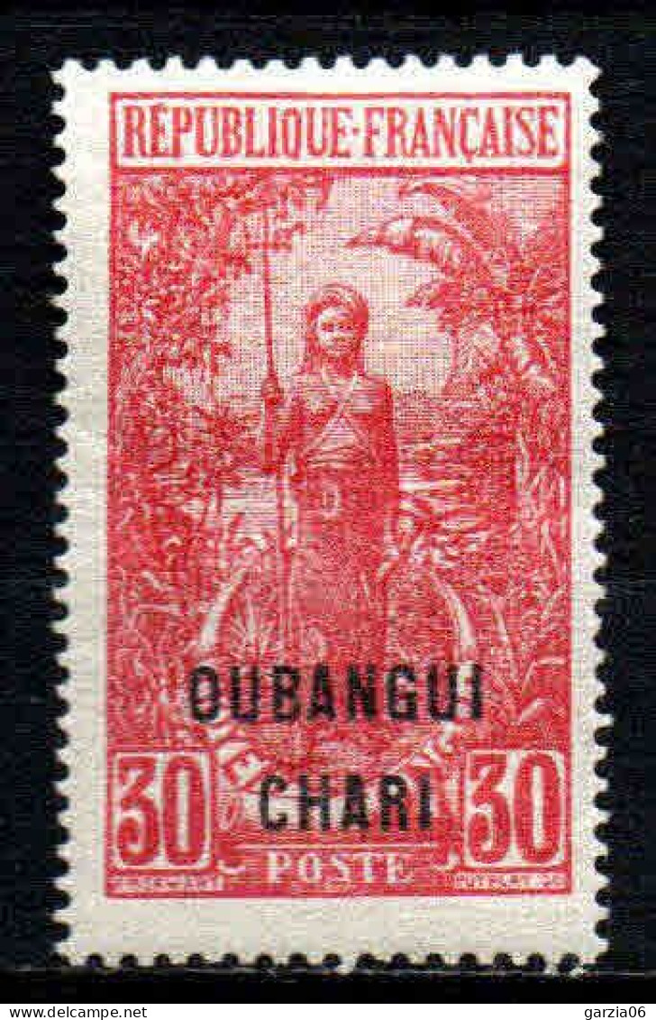 Oubangui Chari - 1922 - Tb Du Congo Surch   - N° 33  - Neuf *  - MLH - Neufs