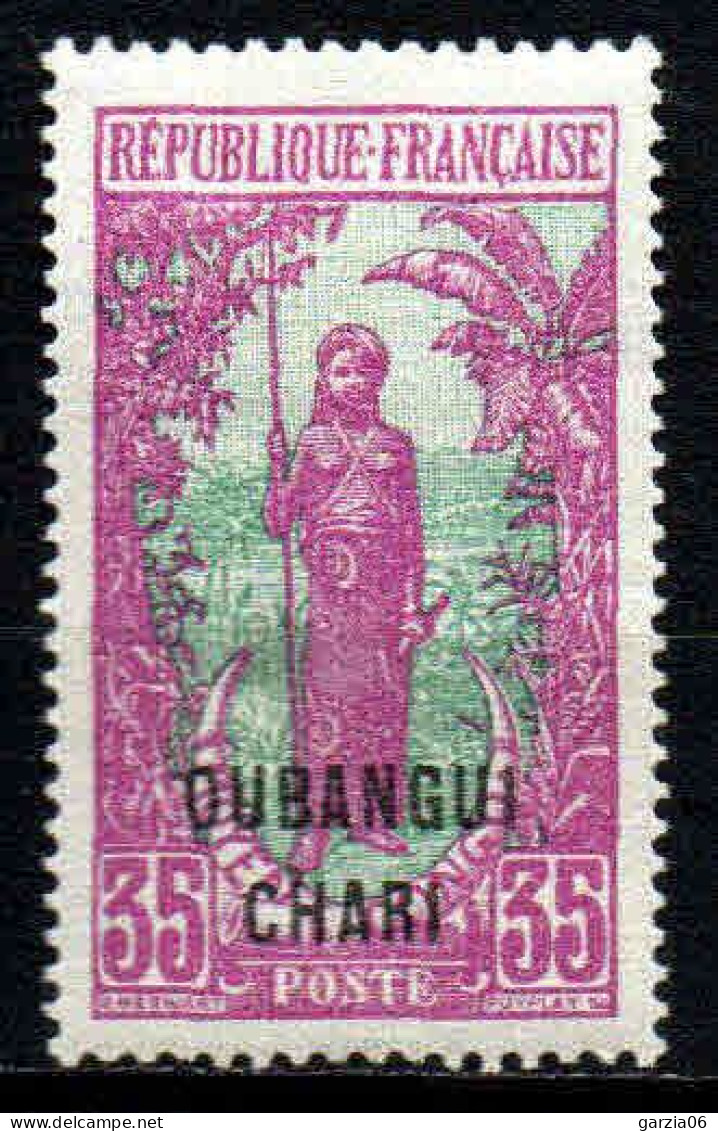 Oubangui Chari - 1922 - Tb Du Congo Surch   - N° 34  - Neuf *  - MLH - Neufs